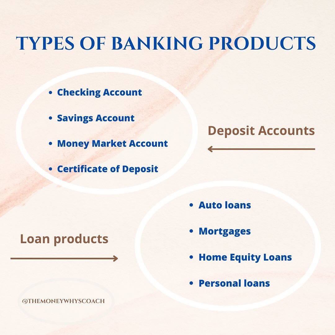 Let&rsquo;s dive into some accounts that are available once you&rsquo;ve chosen the right financial institution for you.

A checking account is a transactional account. This is a good account to pay your bills out of and take care of your other expen