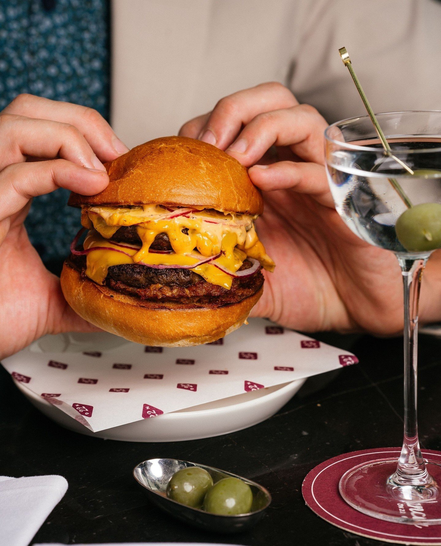 A sight for sore eyes &mdash; $20 wagyu brisket burgers and $15 martinis, every Wednesday. Go on, Dean insists.