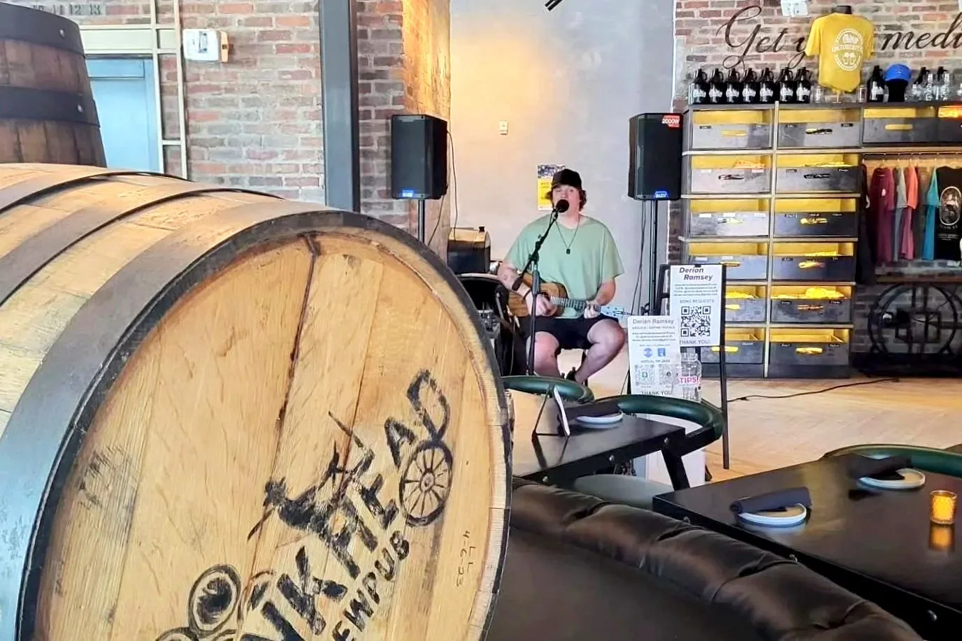First show at Bankhead Brewpub in Farmer's Branch, Tx