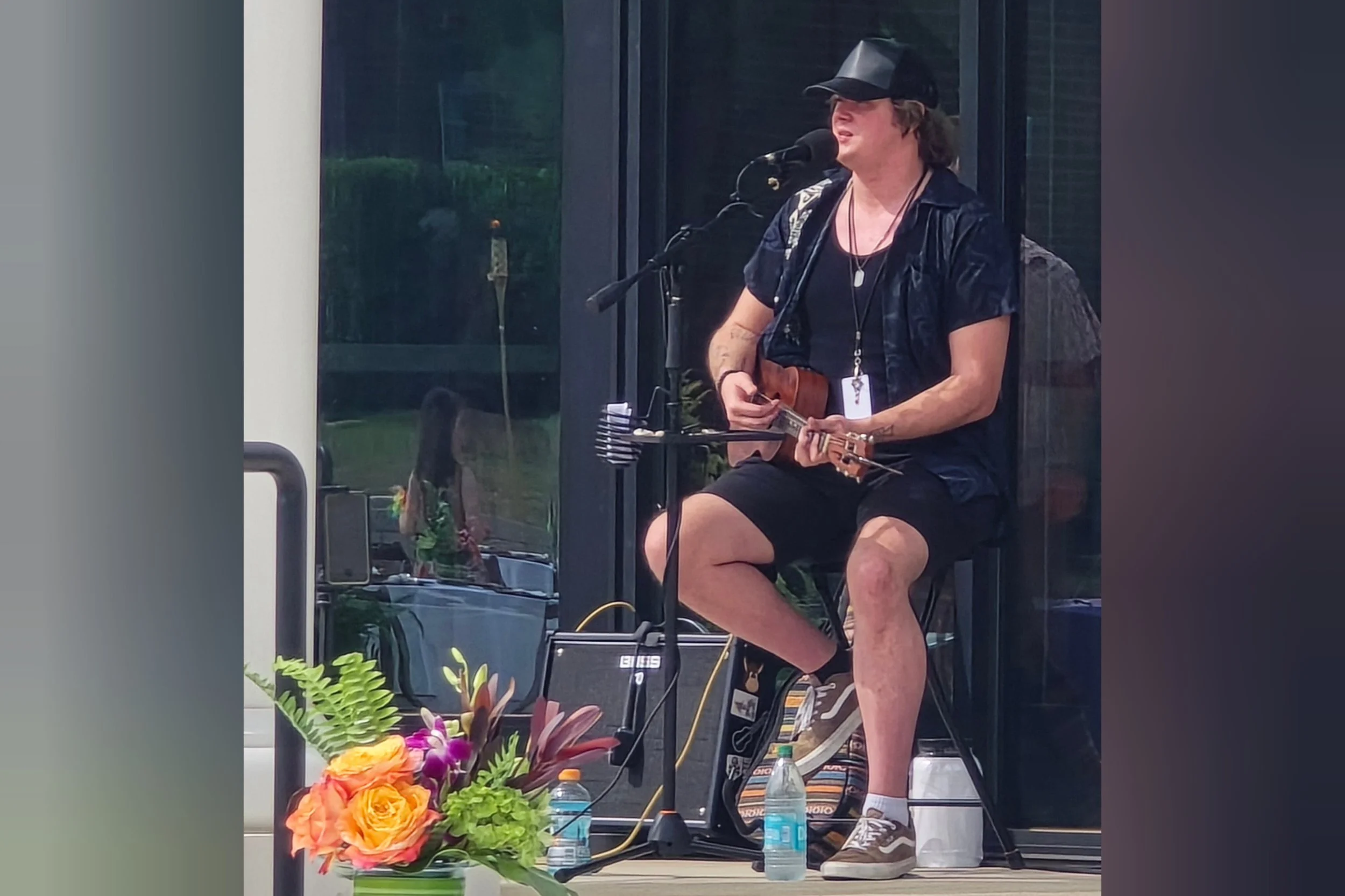 Playing the Spring Luau for The Brook Hill School in Bullard, Tx