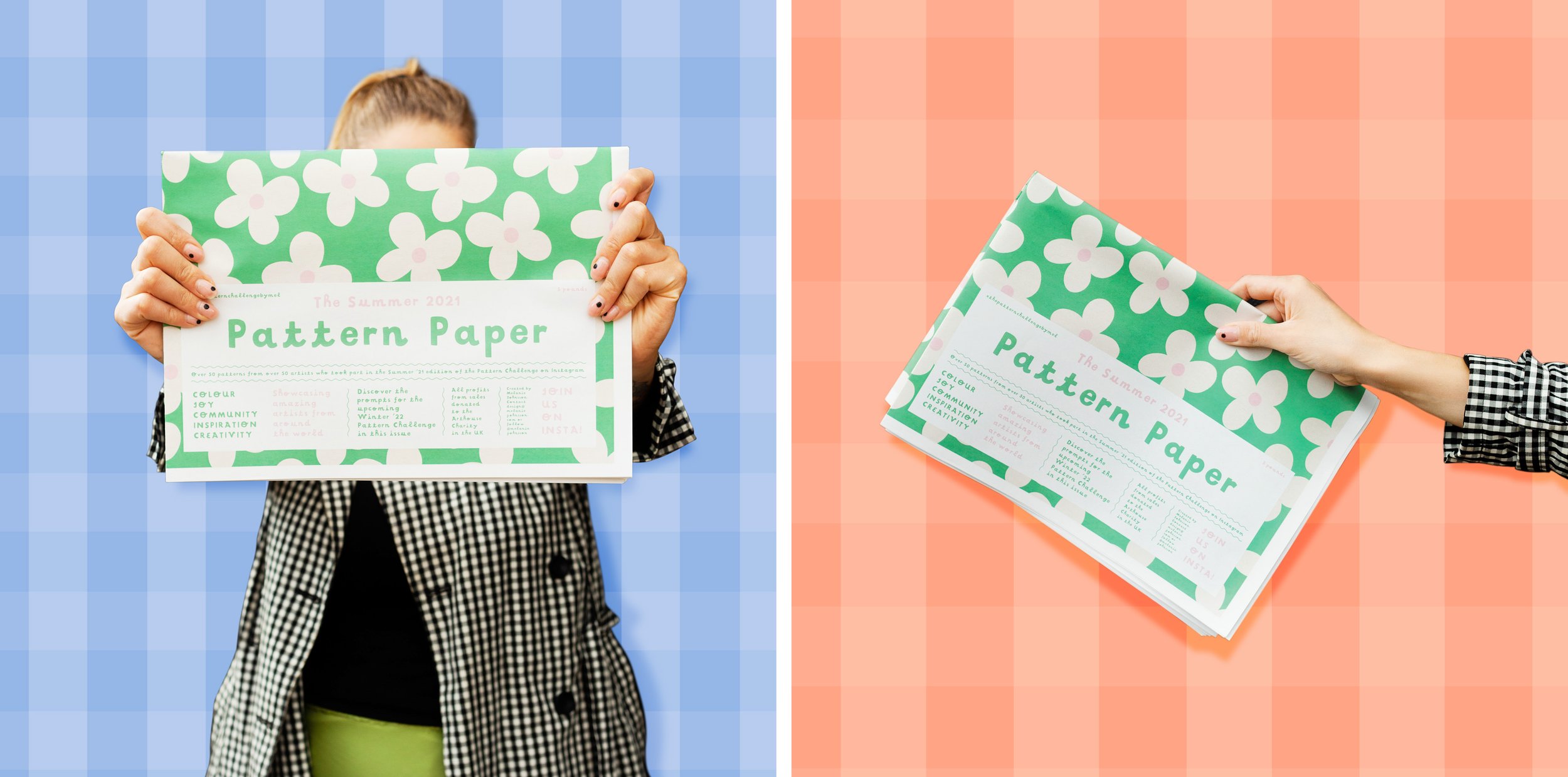 chanellkristen pattern paper feature design