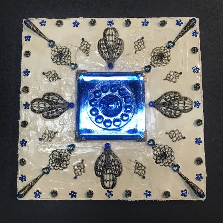 Blue Square
wall hanging