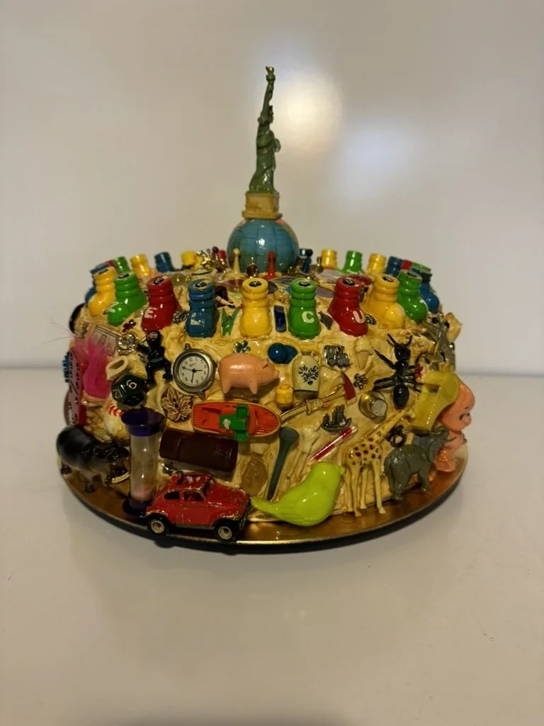 Top of the World
cake cover