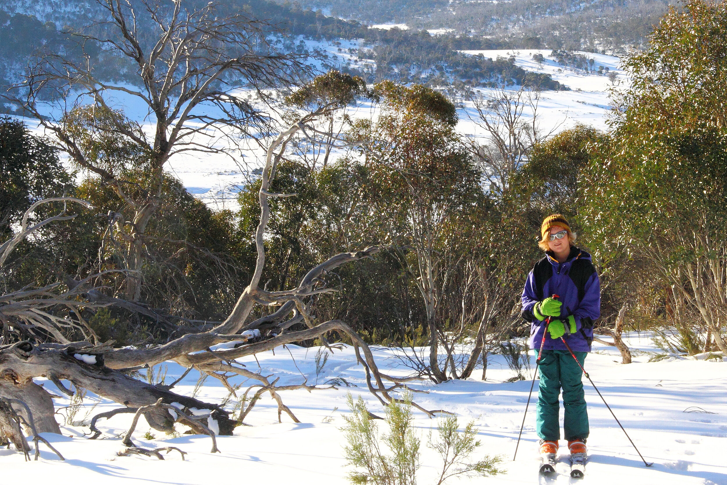  Learning the ropes, Snowy Plains, NSW. 