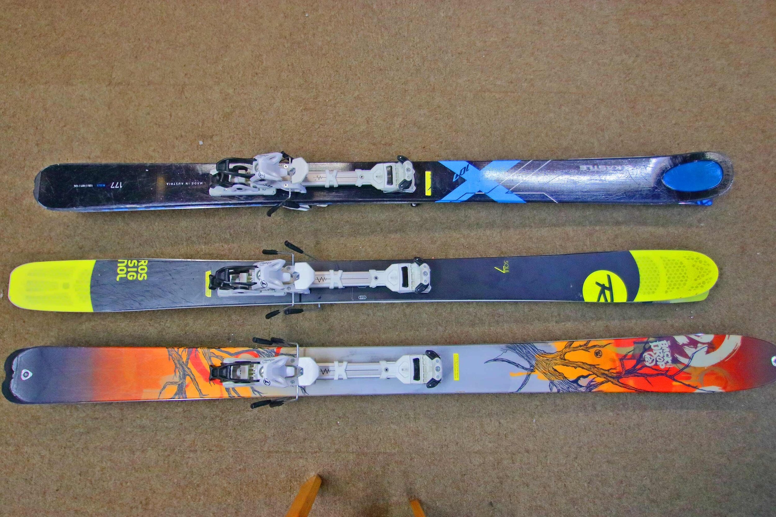  Premium rental skis. Tyrolia Ambition bindings. 