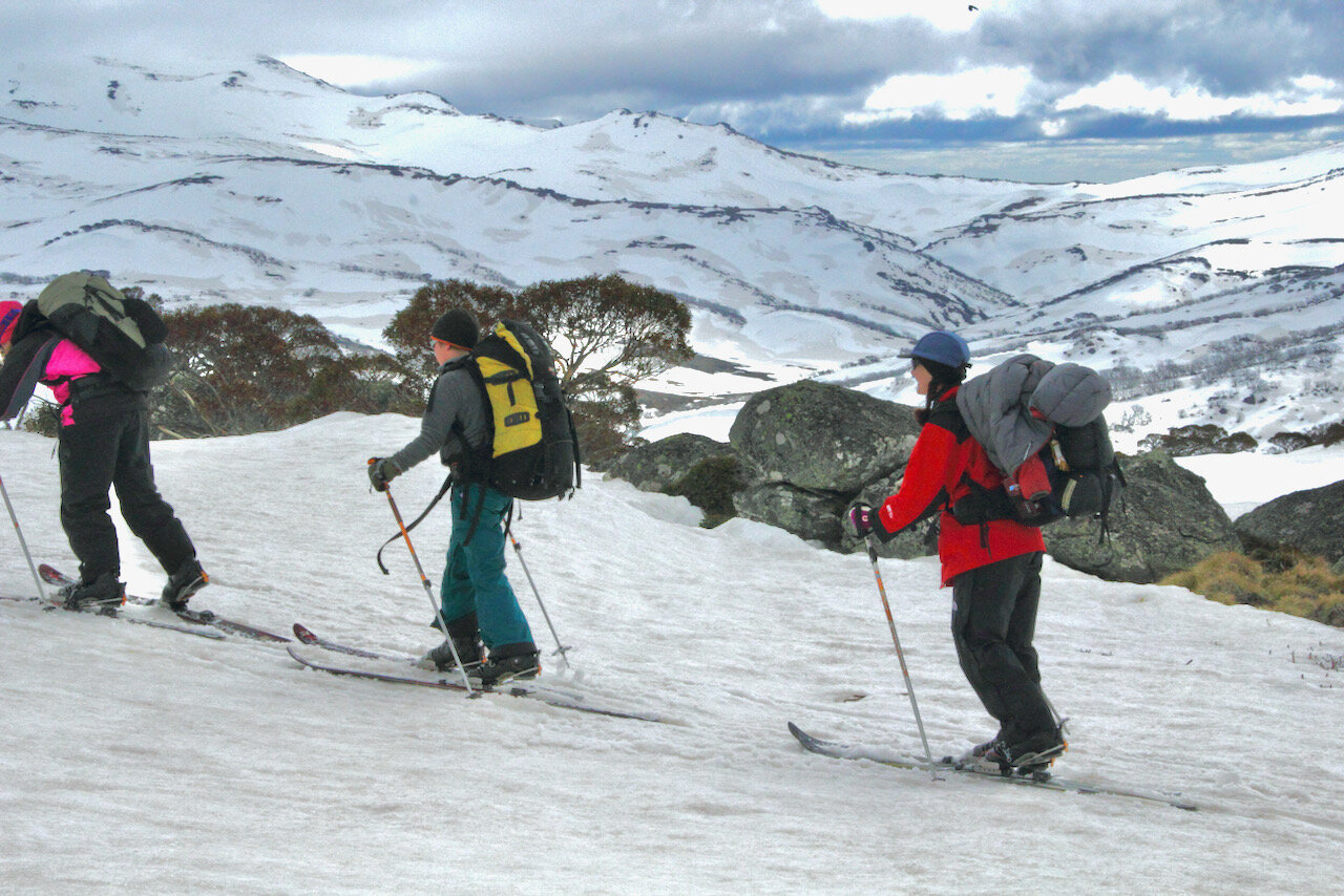  Ski touring, Main Range, NSW. 
