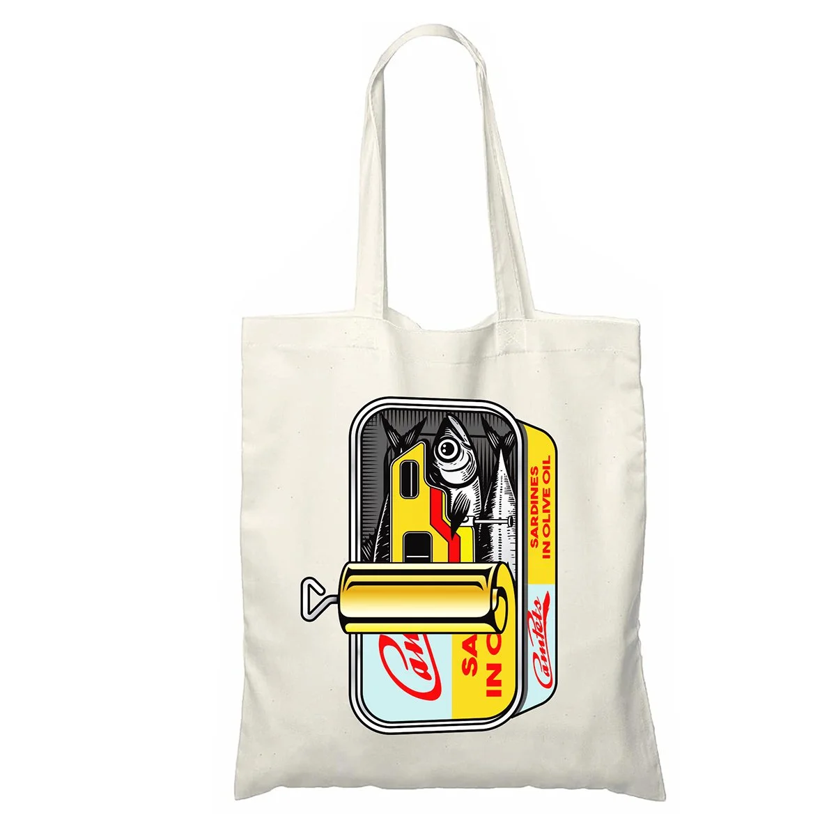Campet Sardines Tote Bag