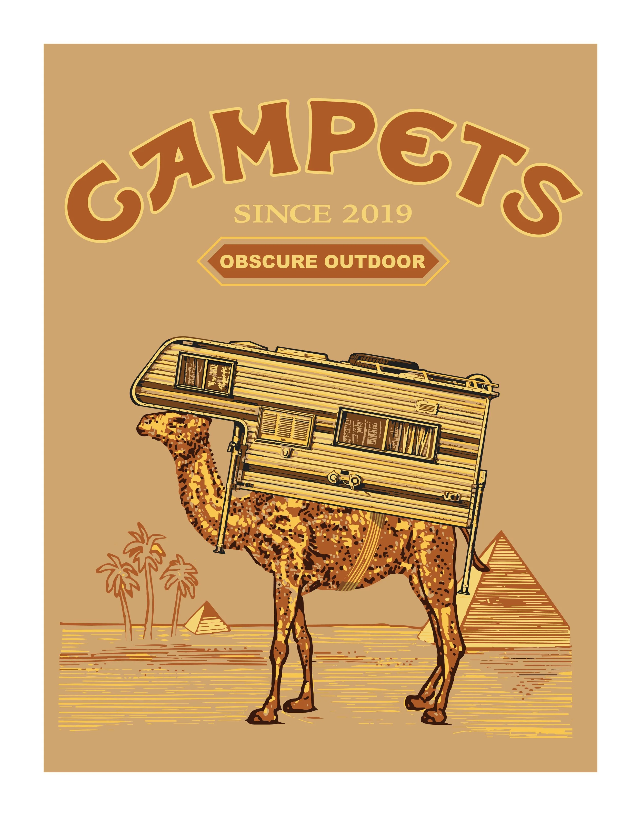 11 x 14 Camel CamPrints