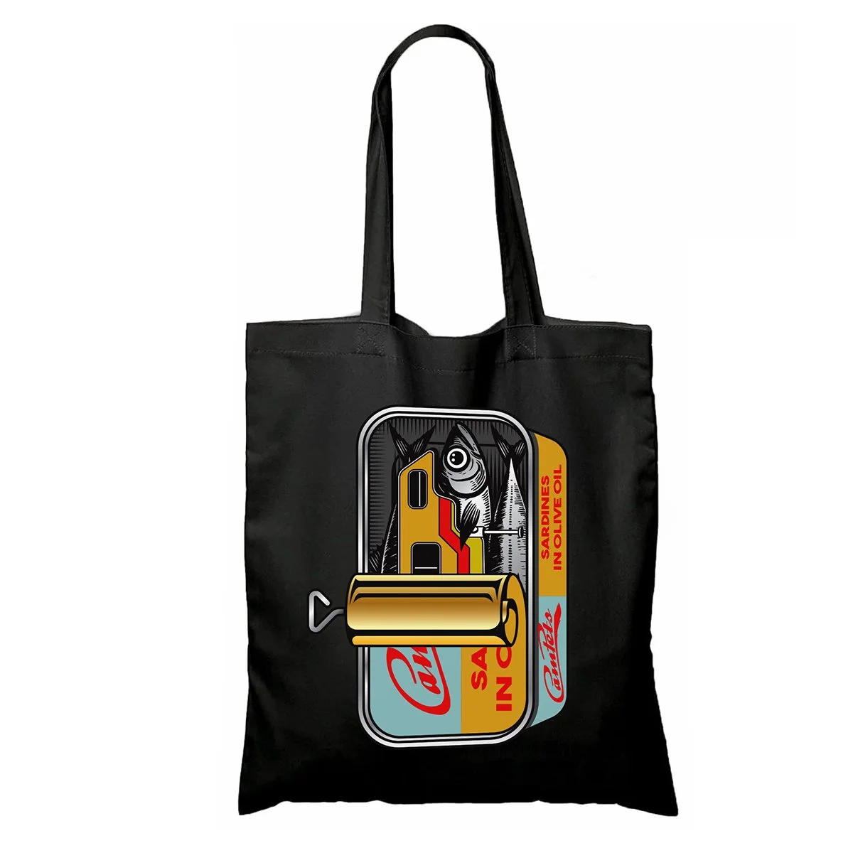 Campets Sardine Tote Bag Black_1200.jpg
