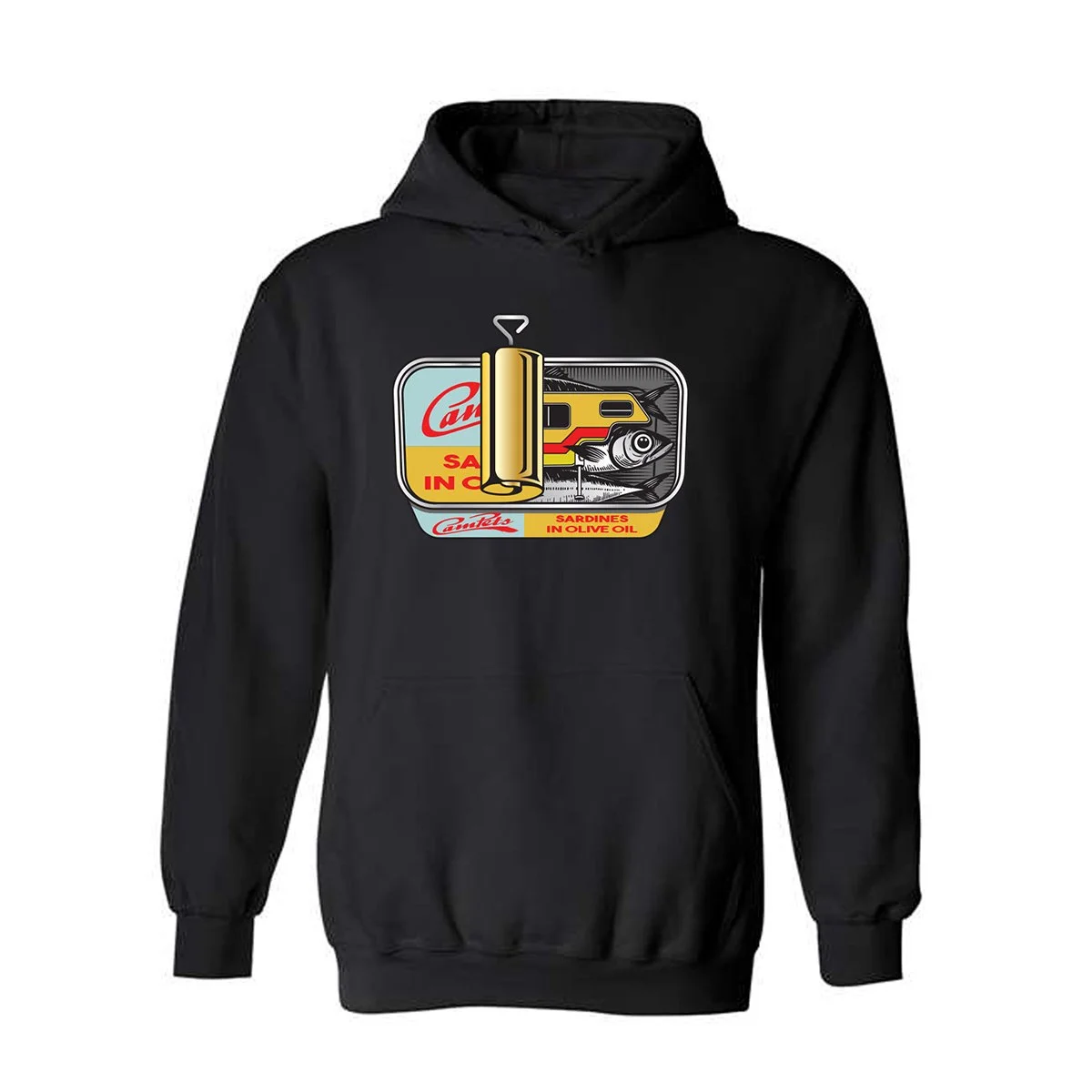 CamPet Sardines Hoodie Black