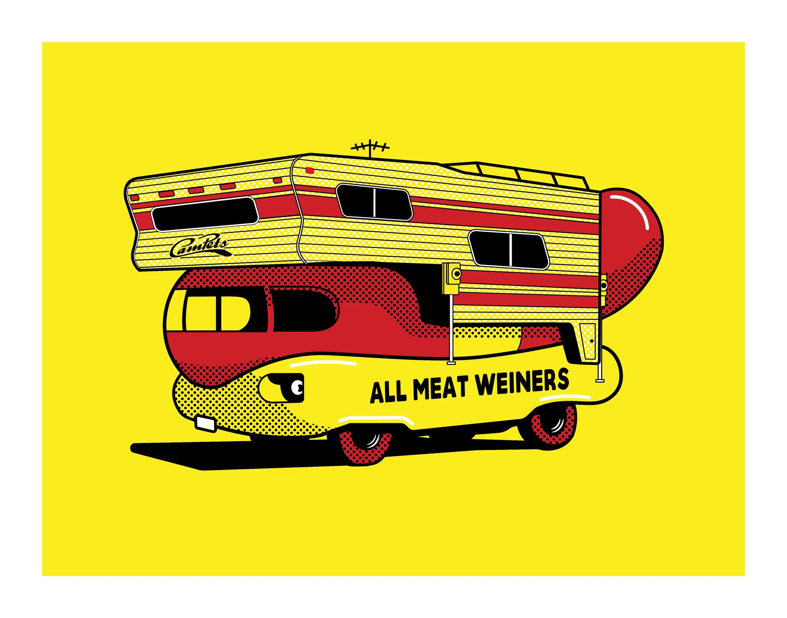 11 x 14 Weinermobile CamPrints