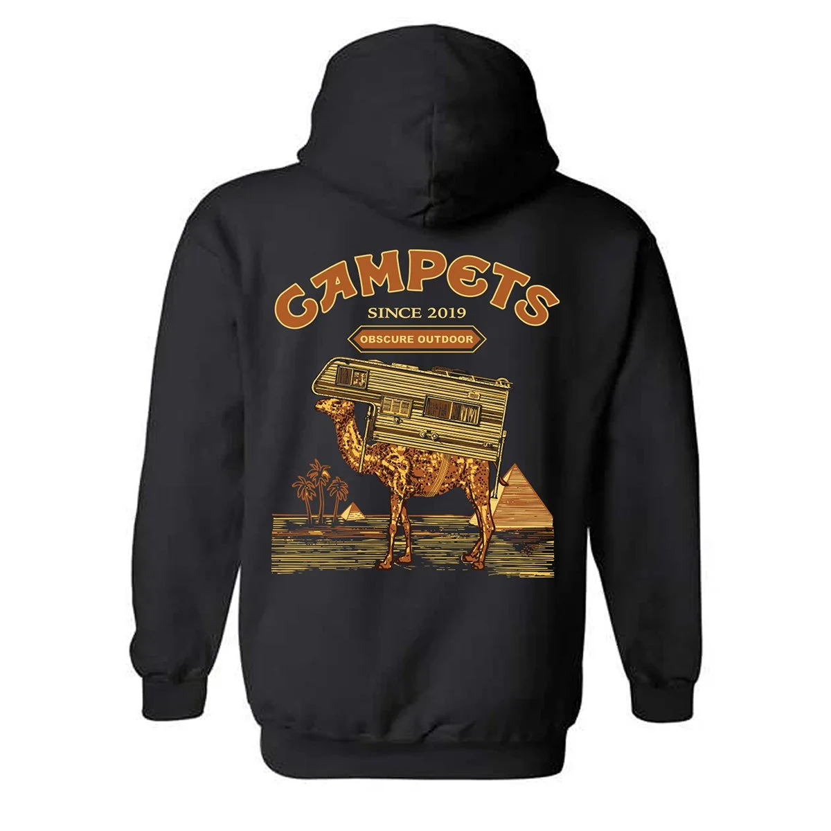 CamPet Camel Hoodie Black