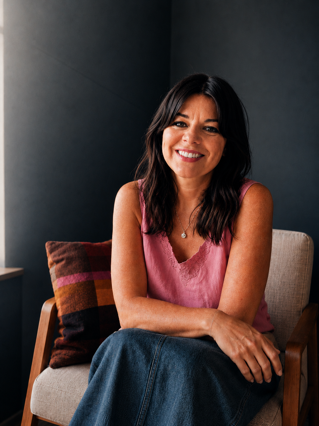 Portrait of Nicole Everingham, Accredited Relationship Coach. Nicole Everingham, relationship coach offering coaching in Brighton and online.