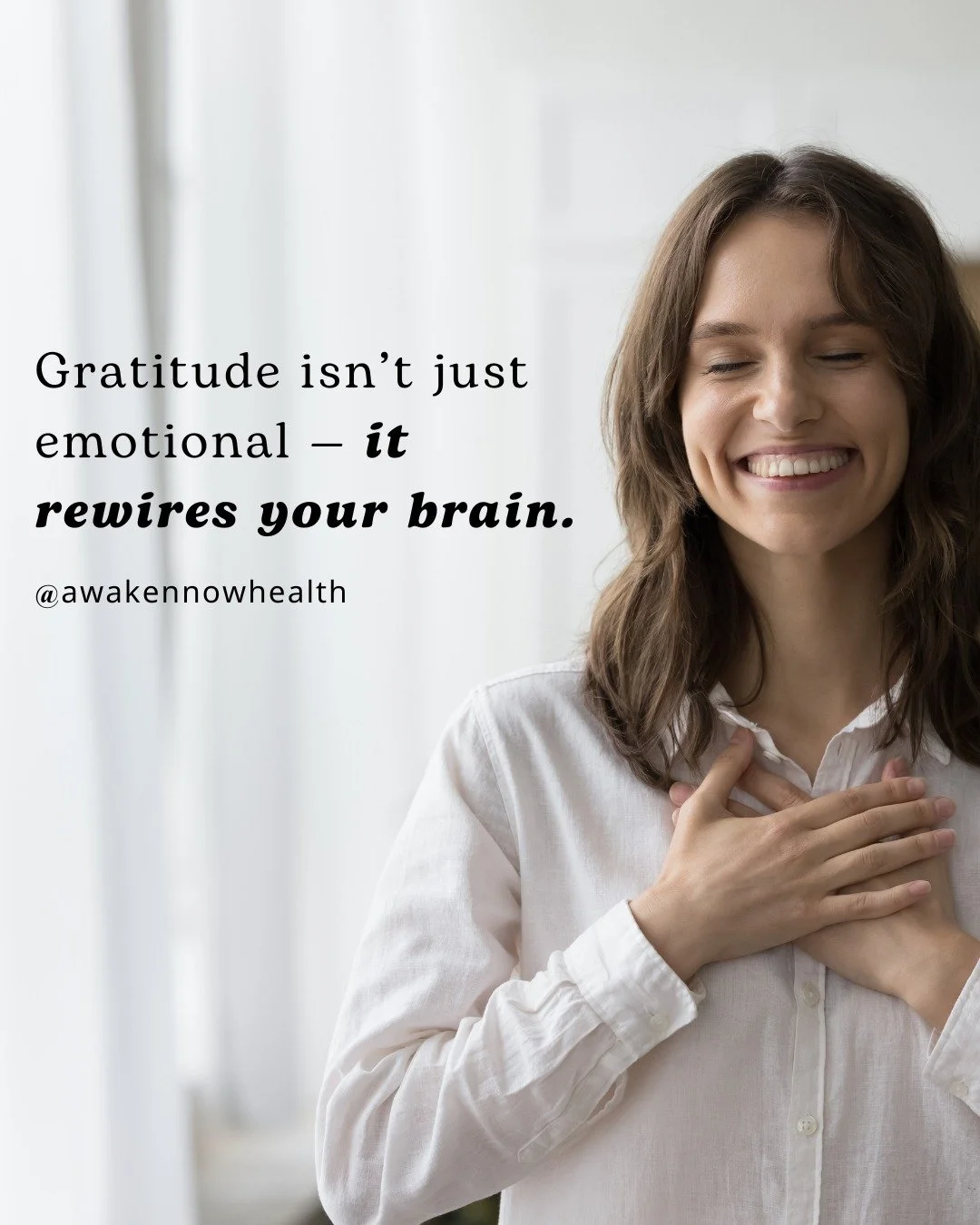 Gratitude is not merely an emotion, it actively reshapes your brain. 

Studies at UCLA indicate that daily gratitude practices enhance gray matter in the prefrontal cortex, which is crucial for emotional regulation. It also diminishes inflammatory ma