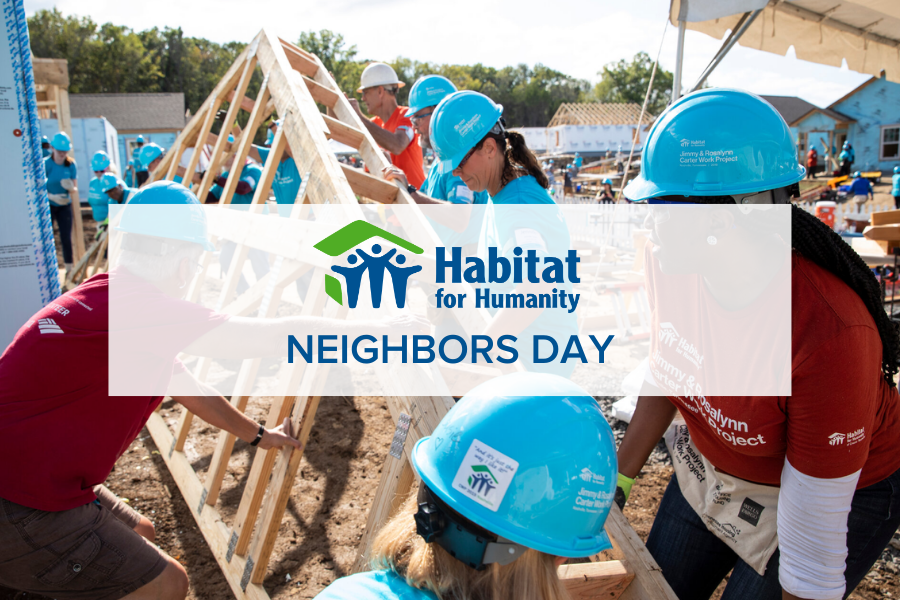 Neighbors Day with Habitat for Humanity