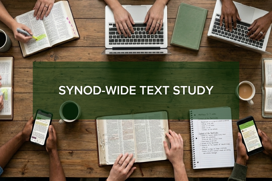 Synod-Wide Zoom Text Study