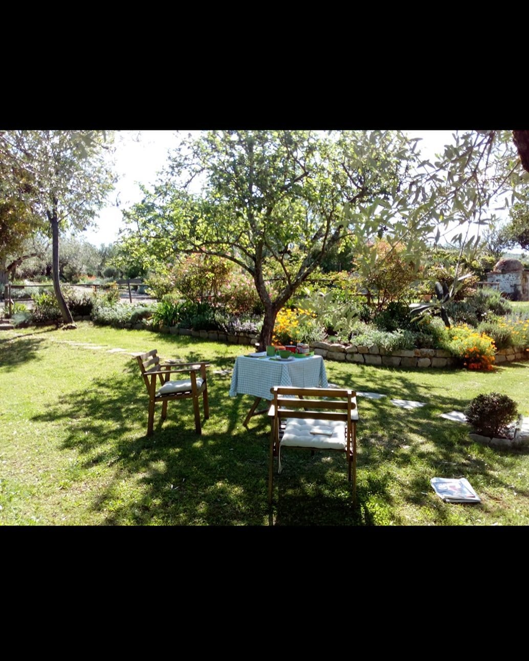 Throwback to this little breakfast spot in the garden during lockdown ☕️ 🌸