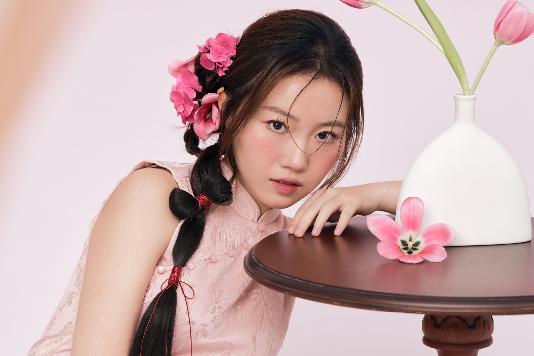 A Portrait in Pink by Singapore Makeup Artist, Autelier Makeup