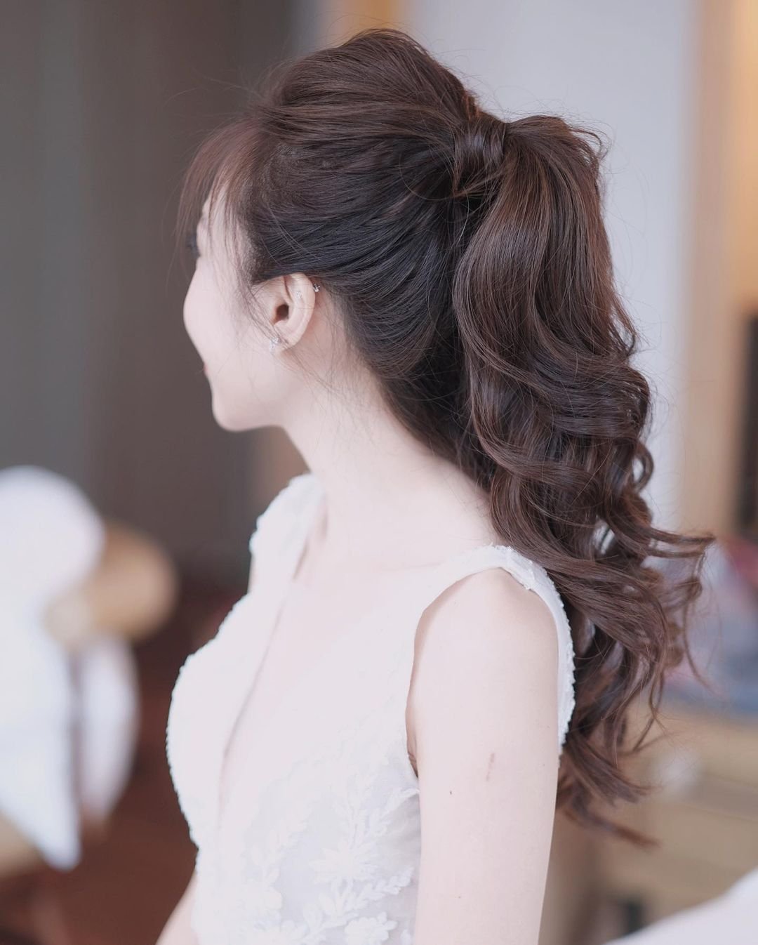21023 Asian Ponytail Hairstyles Photos and Premium High Res Pictures   Getty Images