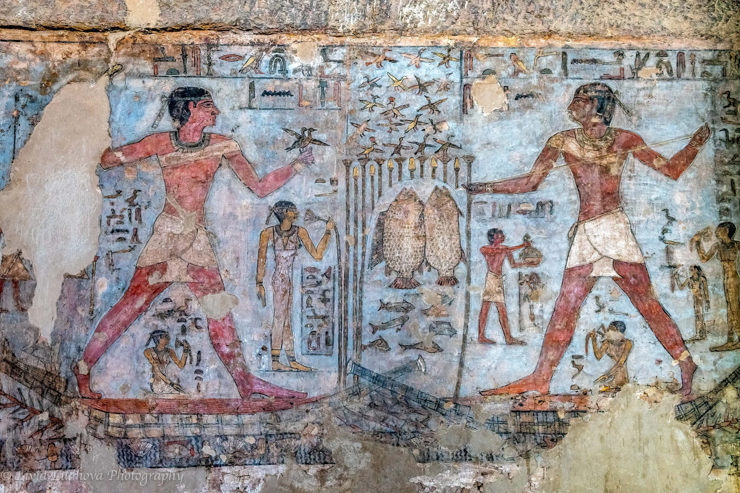 It is a ritualized abundance scene, asserting Mekhu’s and Sabni’s power, legitimacy, and eternal well-being in the afterlife.