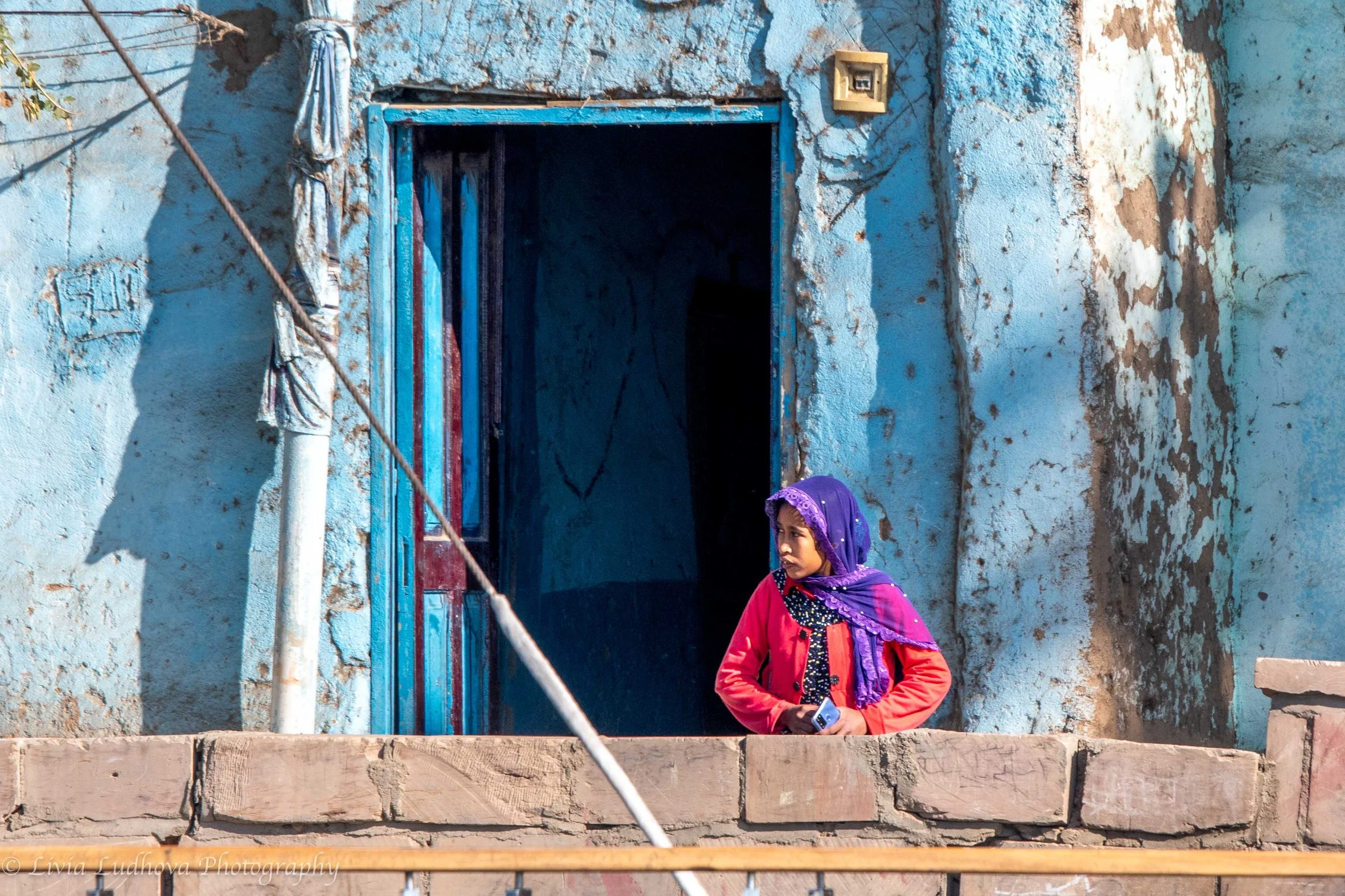 Colourful welcome in El Kab