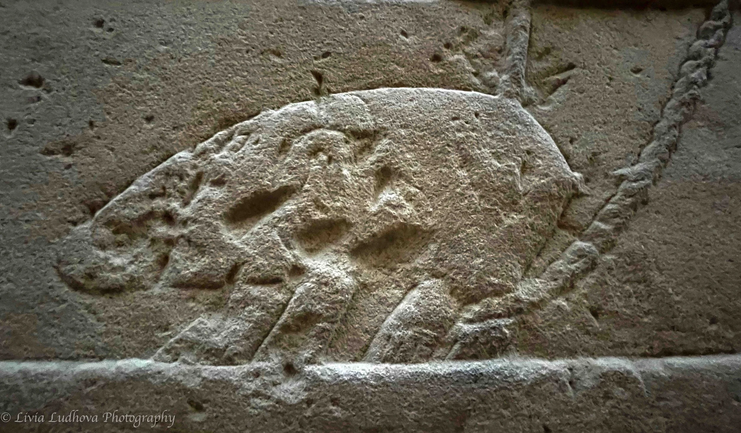 Two faces of chaos and control: paired reliefs at Edfu show the hippopotamus—symbol of Seth and destructive forces—depicted once upright and once overturned beneath the Nile’s surface, visualizing Horus’s triumph over chaos and the restoration of cos