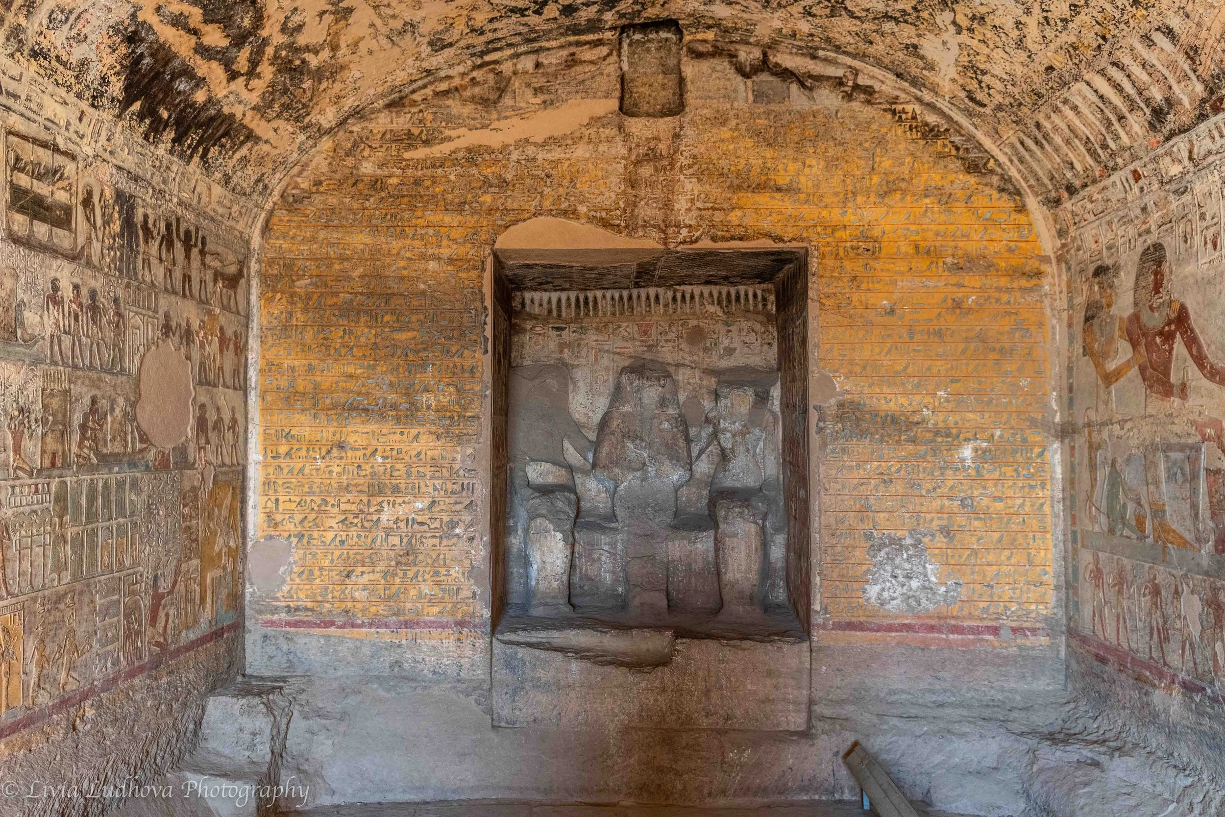 Tomb of Paheri (EK2) - One of the best-preserved provincial elite tombs of the early New Kingdom