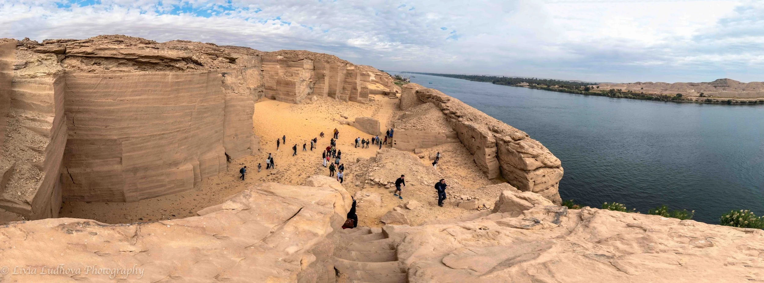 Eagle eye view on the quarry.