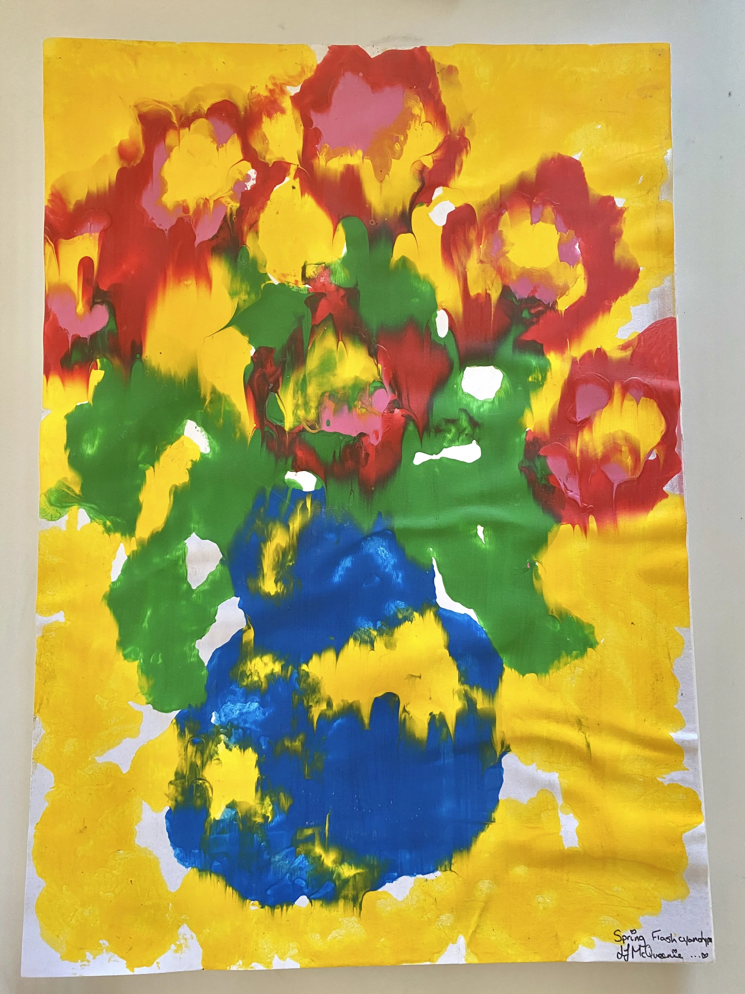 Inner Child Joy - Vibrant Abstract Art