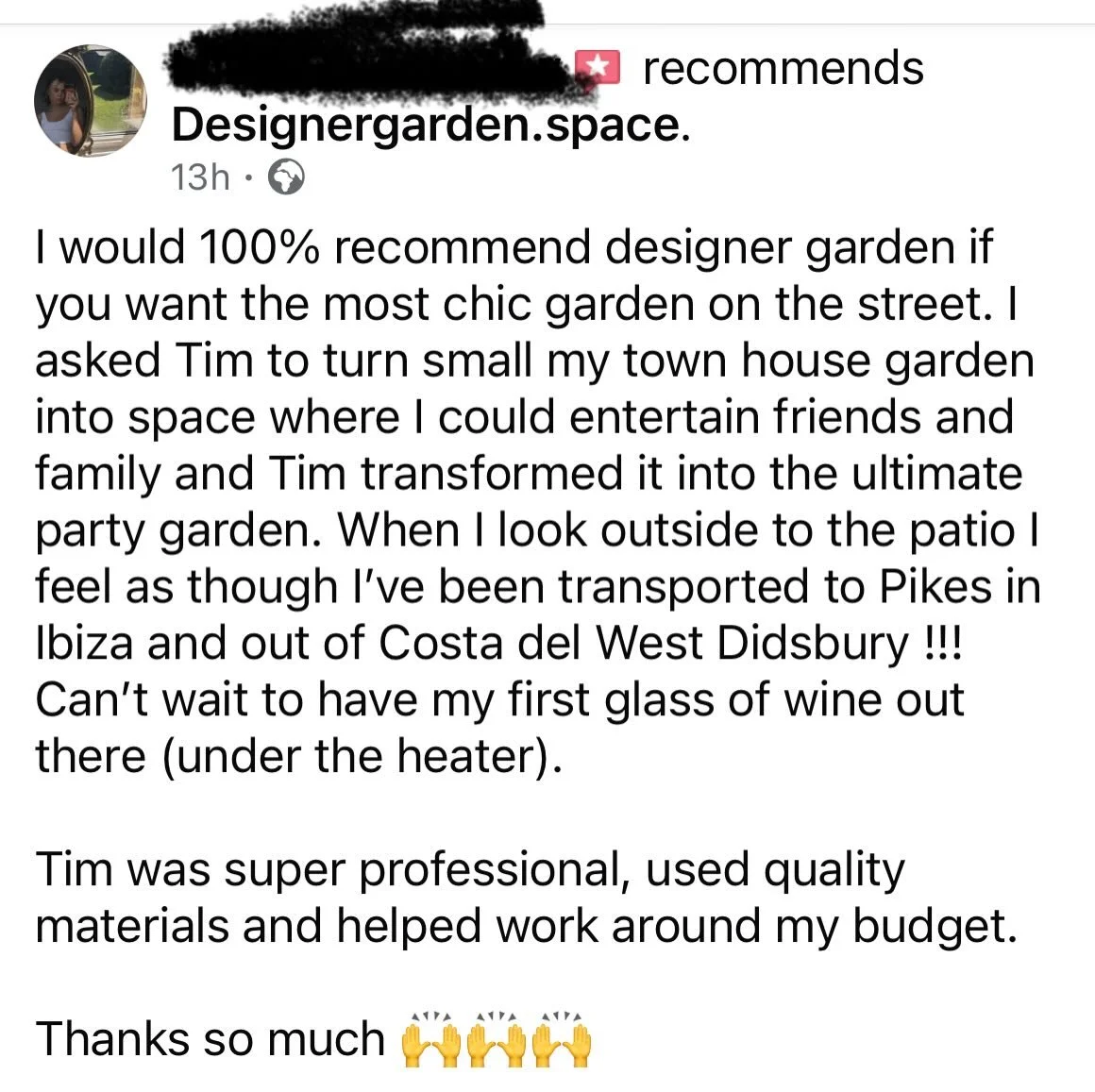 Such a lovely review to end the year with. It&rsquo;s making me look forward to the summer 😍😍

#gardendesign #westdidsbury #ibizavibes