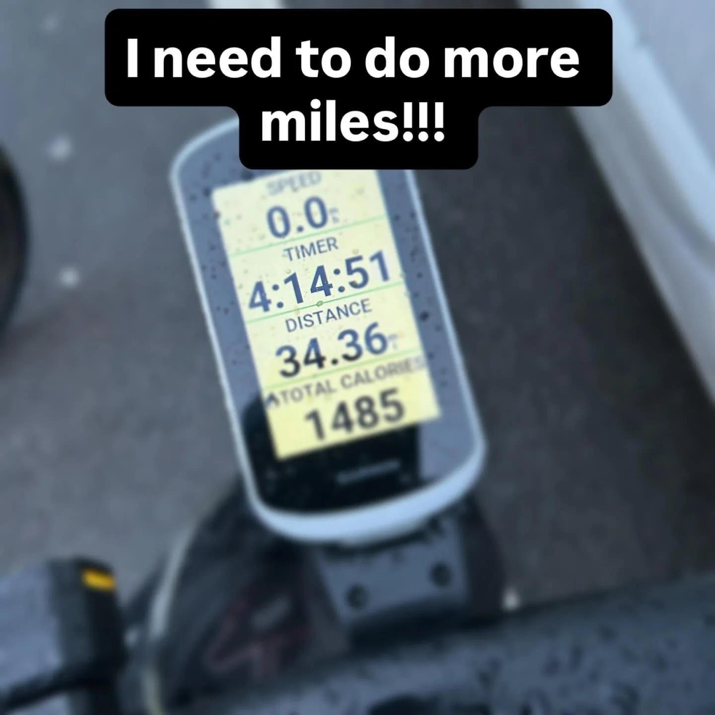 There&rsquo;s nothing like a tough hilly ride in #buxton to remind me that i need more training. 5 months to #wildwestie 🥹