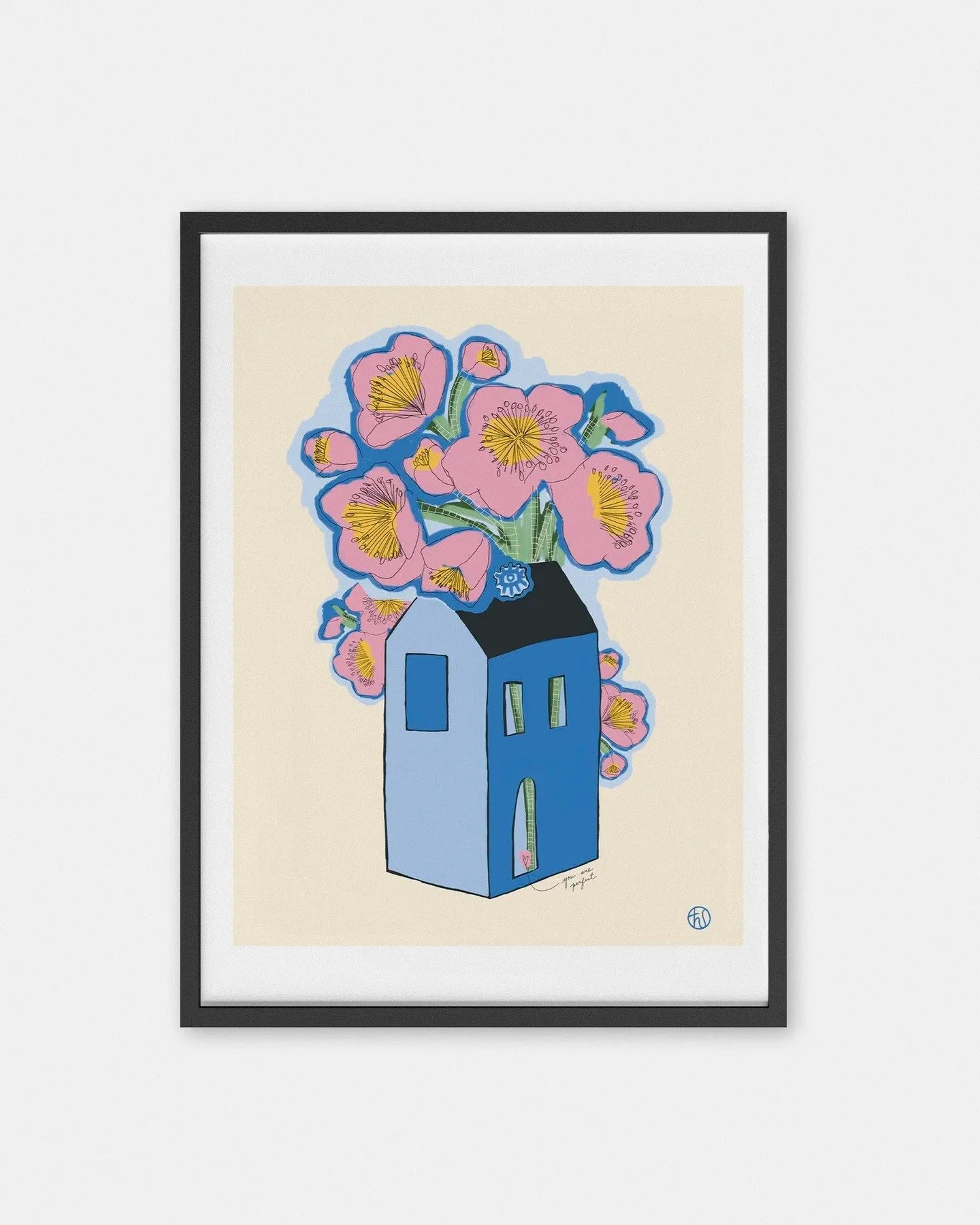 ✨ Merci à @pozepilates d’avoir acheté cette magnifique œuvre en impression sur papier (format 24x36). 🌷
Et si toi aussi, tu faisais entrer l’énergie bienveillante de « You are perfect » dans ton es
