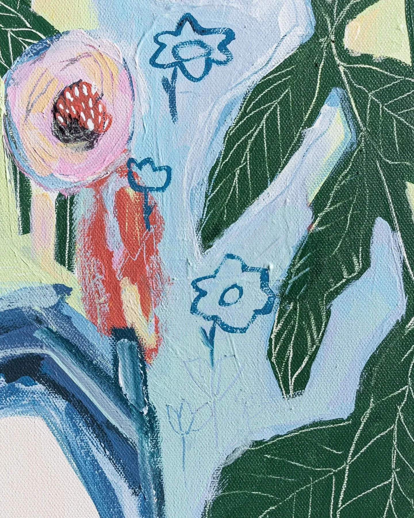 ✨ NOUVELLE OEUVRE DISPONIBLE ✨
Cette œuvre t’invite à faire confiance au temps. Parce qu’il sait toujours quand faire fleurir ce qui doit éclore. Chaque détail incarne la douceur d’une transformation int&