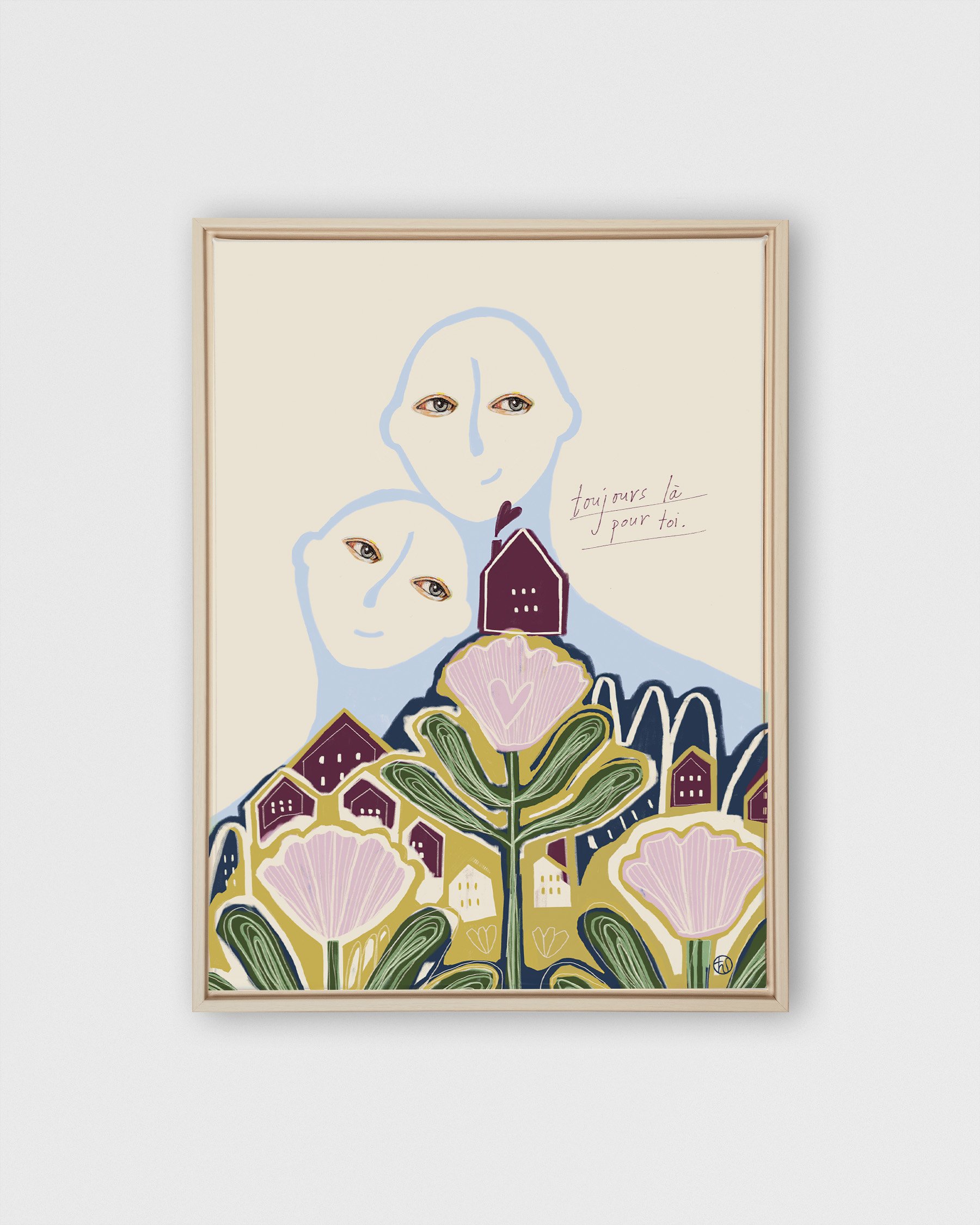 Audrey Lacroix_oeuvre_je serai toujours là_impression sur toile_cadre bois naturel.jpg