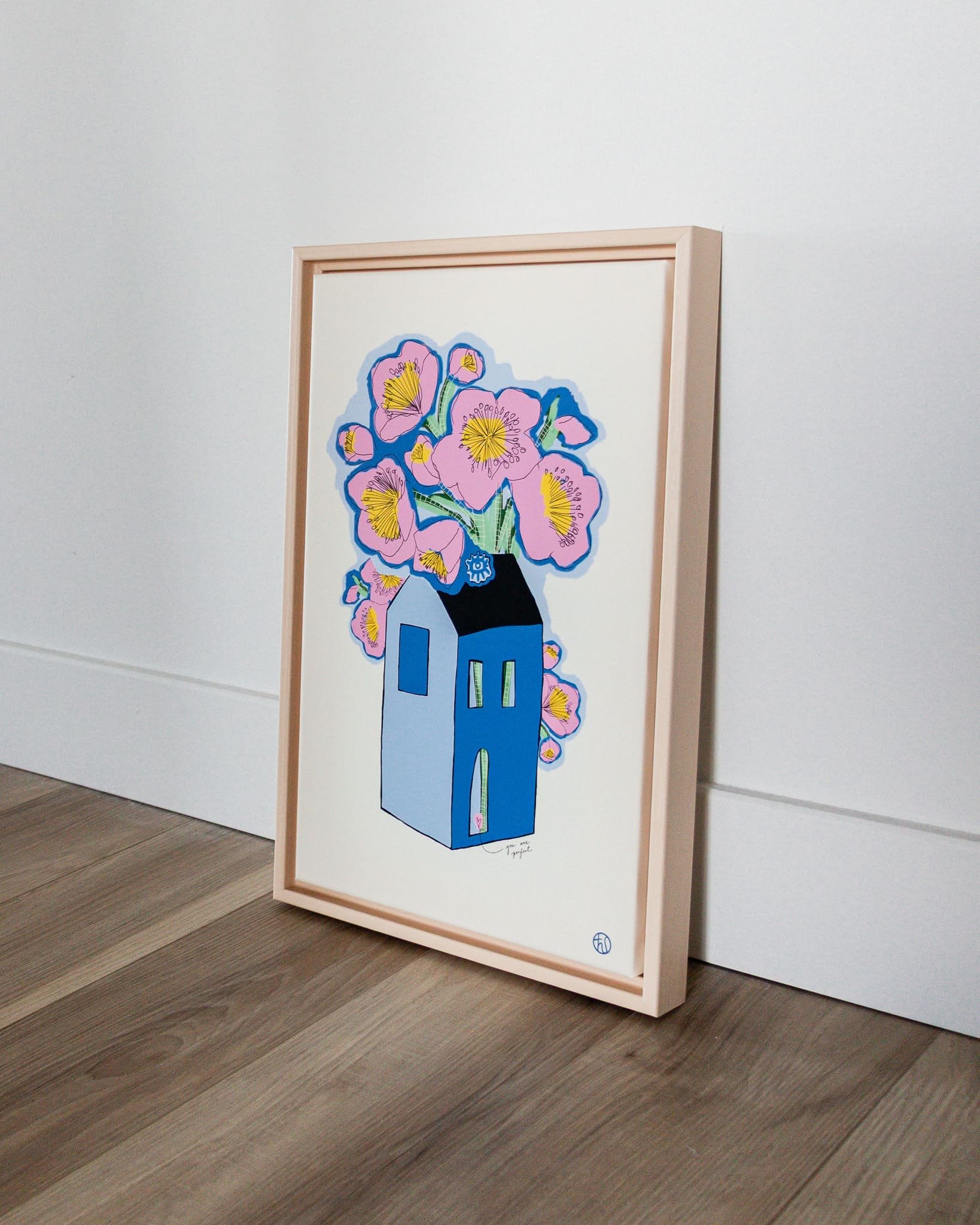 You are perfect_Impression sur toile_Artiste Audrey Lacroix_détails 1.jpg