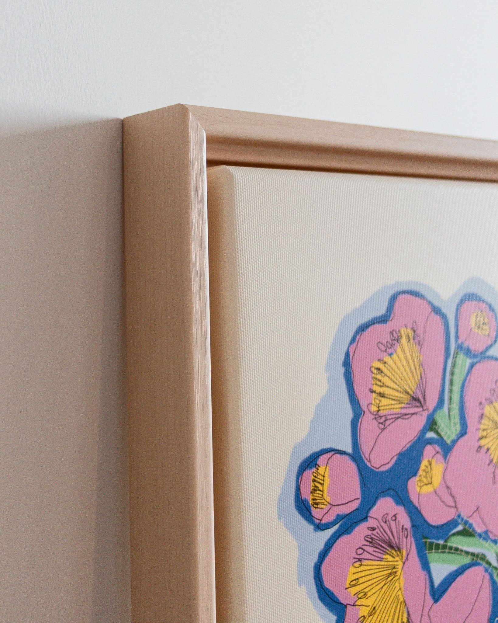 You are perfect_Impression sur toile_Artiste Audrey Lacroix_détails du cadre.jpg