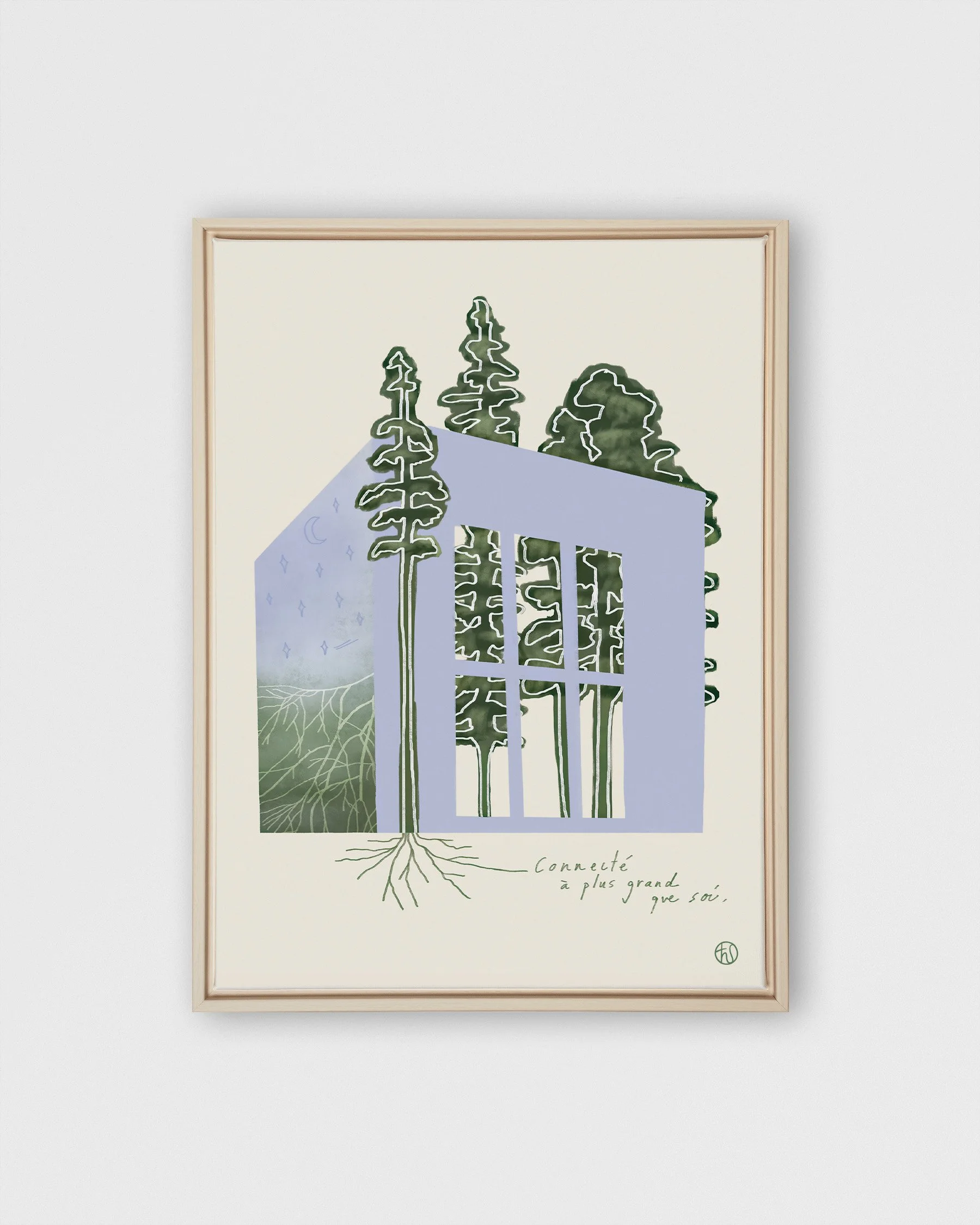 Connecté à plus grand_impression sur toile_Cadre bois naturel.jpg