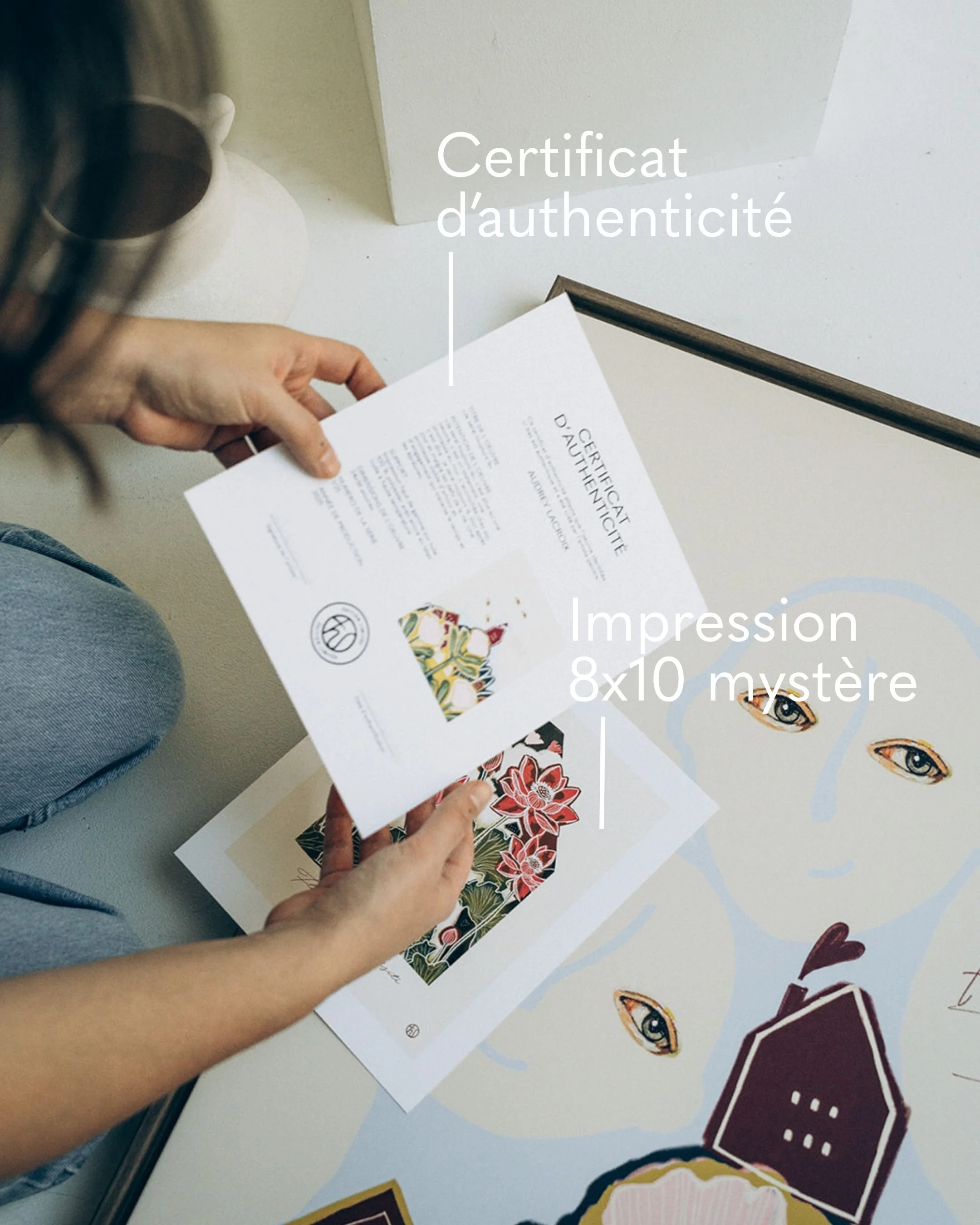 Audrey LAcroix_impression sur toile encadrée_certificat authenticité et print offrt.jpg