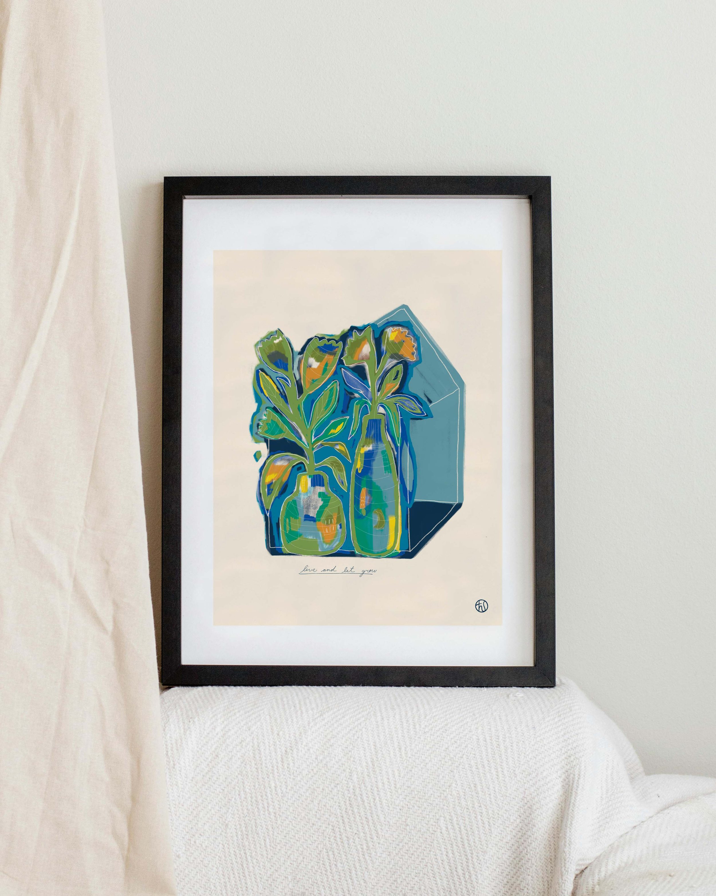 «Let it grow» Impression sur papier