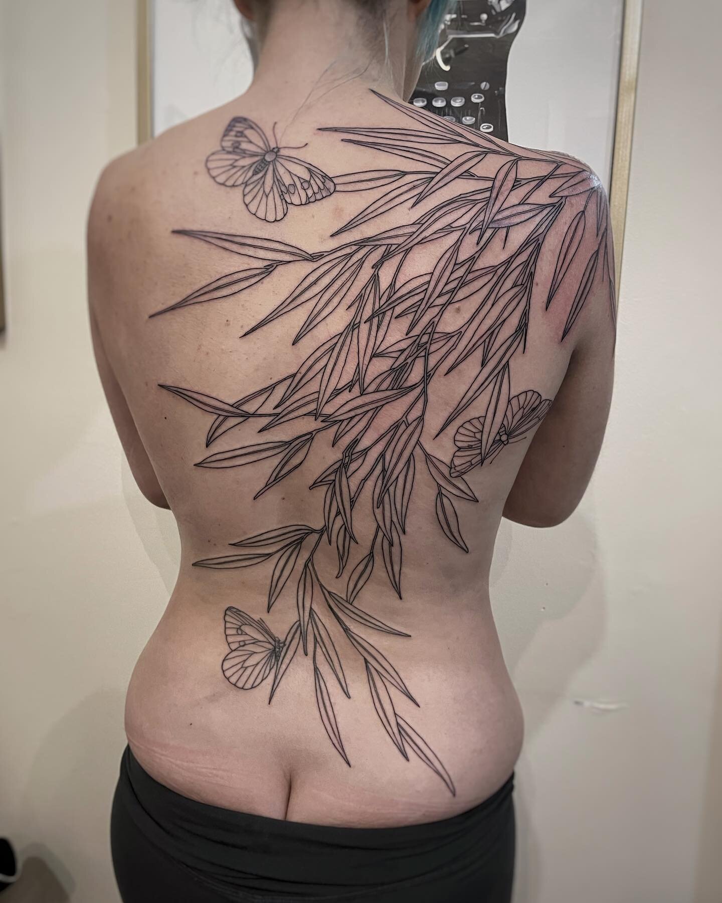 Thank you Chanelle

This was a big endeavour and leap of faith, Chanelle didn&rsquo;t think she was going to wear big tattoos, but when she saw this design her heart sang with Yes. Through this outline she discovered the power of breath and positive 