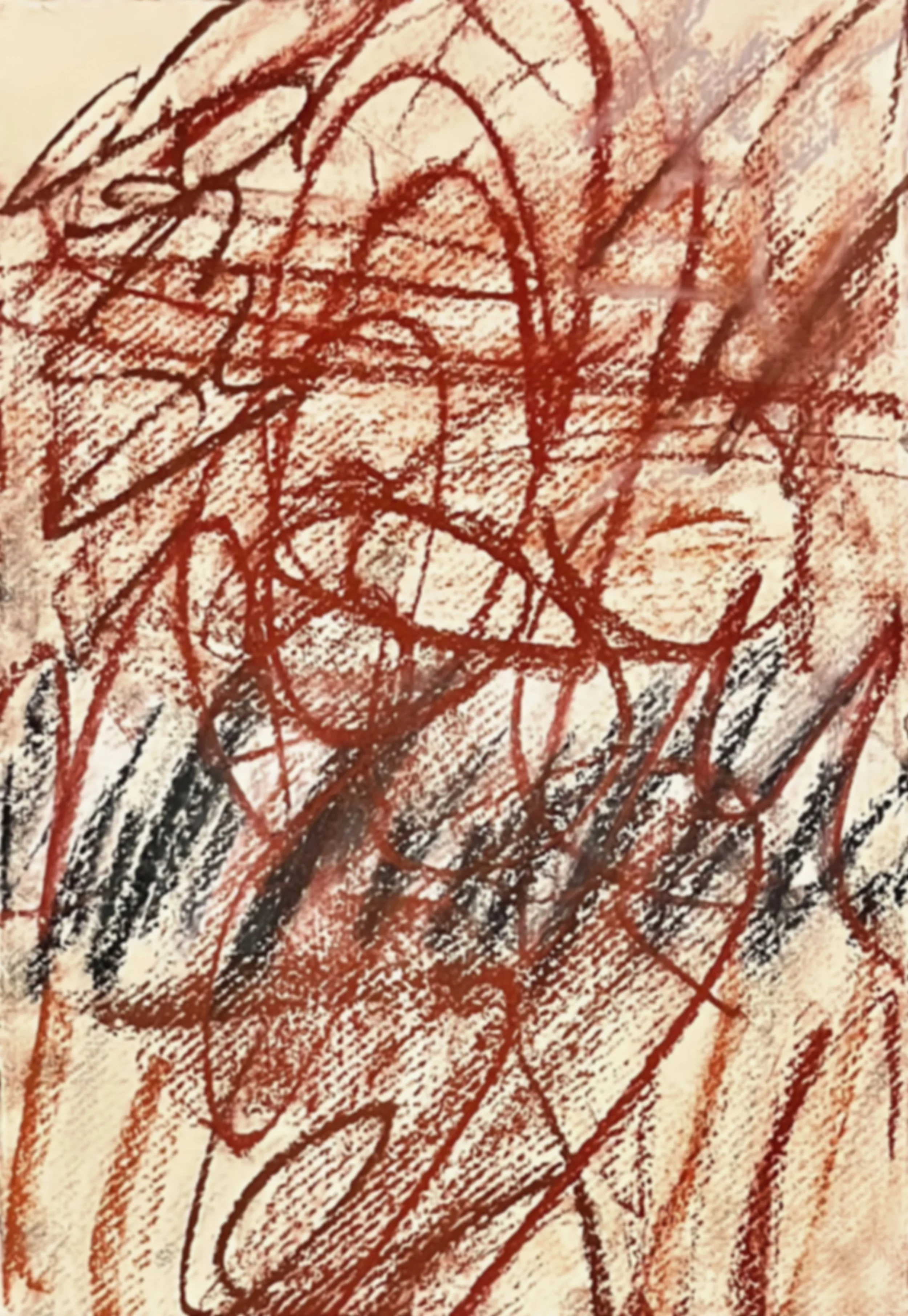 Piano Player #4, charcoal on rice paper, 29 x 20 cm, 2024