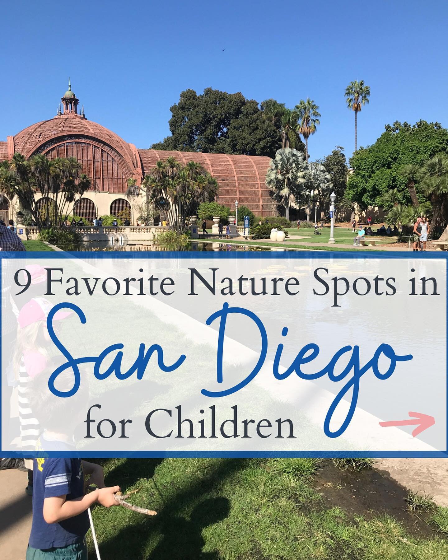 Looking for somewhere to get outside with your family? 

My husband was born and raised in San Diego, and I lived here for 5 years - it&rsquo;s where we got married and I became a mom! Now we live in the Riverside area + return to San Diego regularly