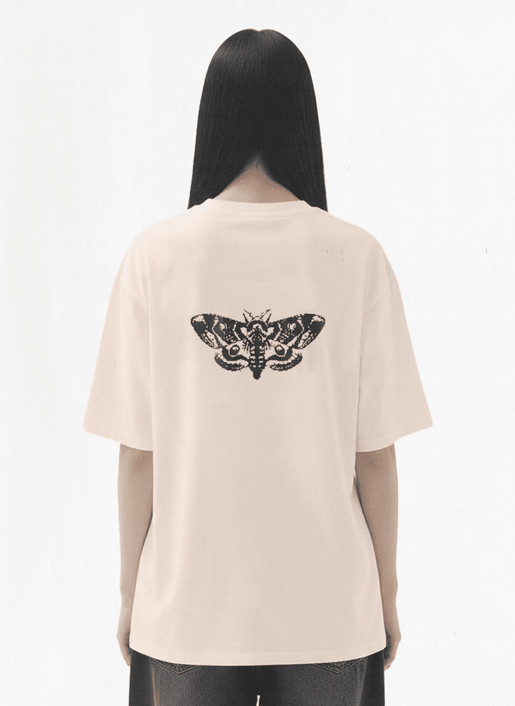 MOTH T-SHIRT back 2
