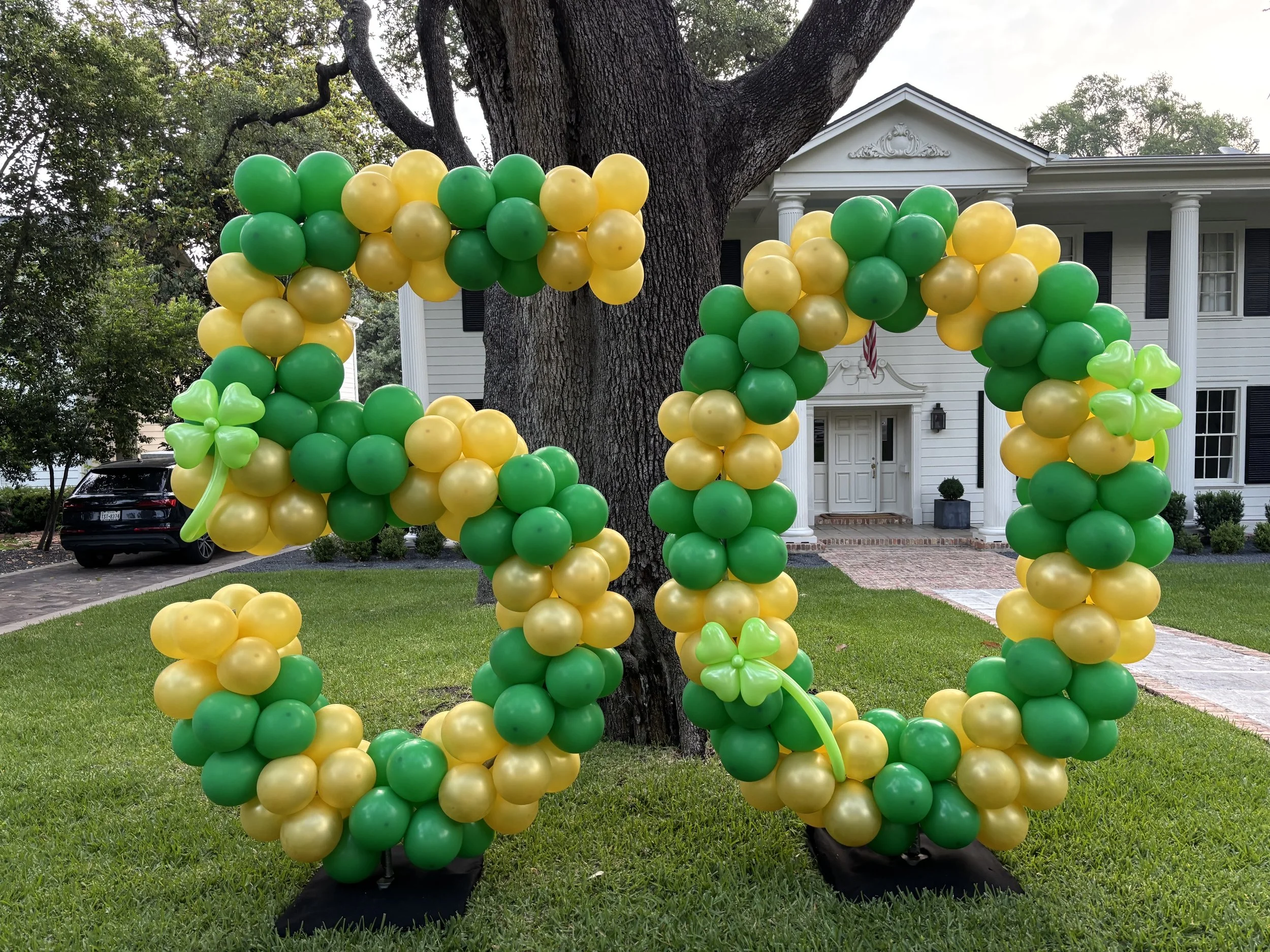 St Patricks balloon number