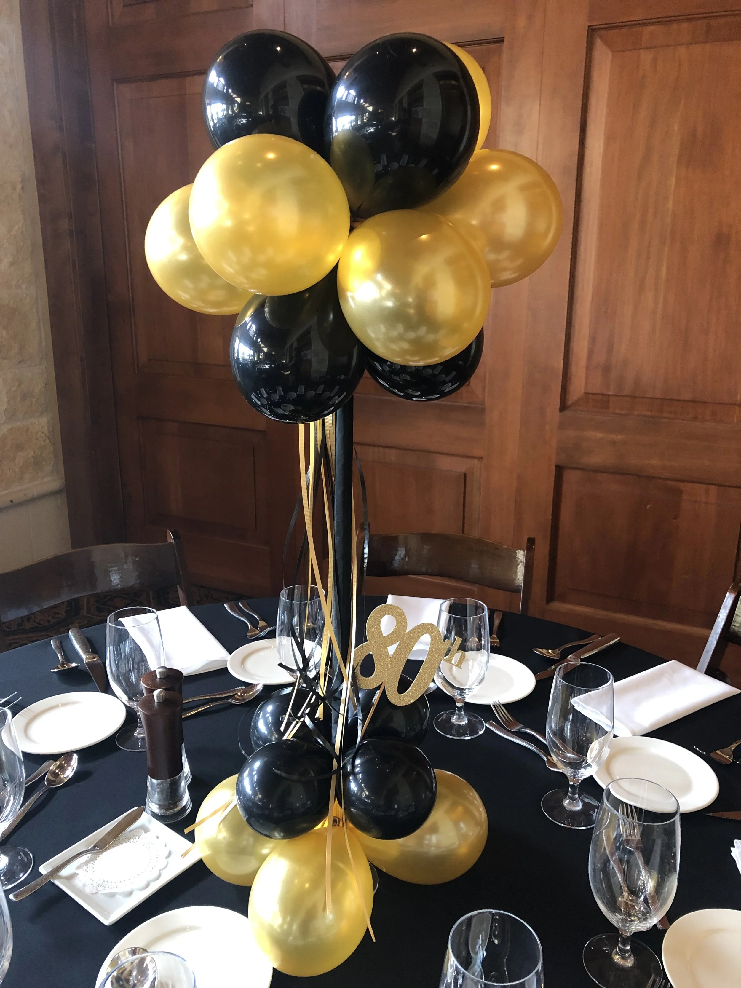 Table balloon stand