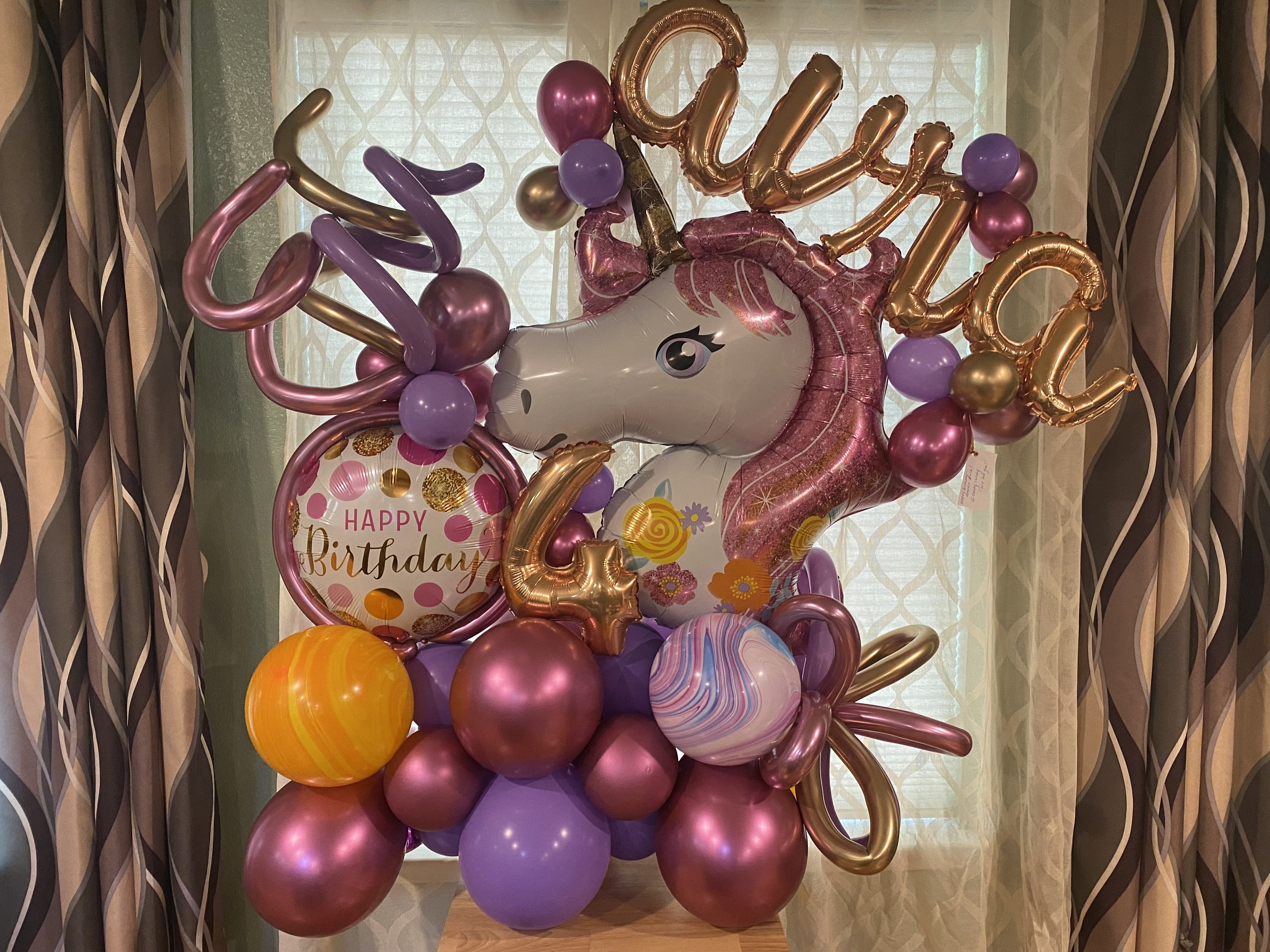 Unicorn Balloon Marquee