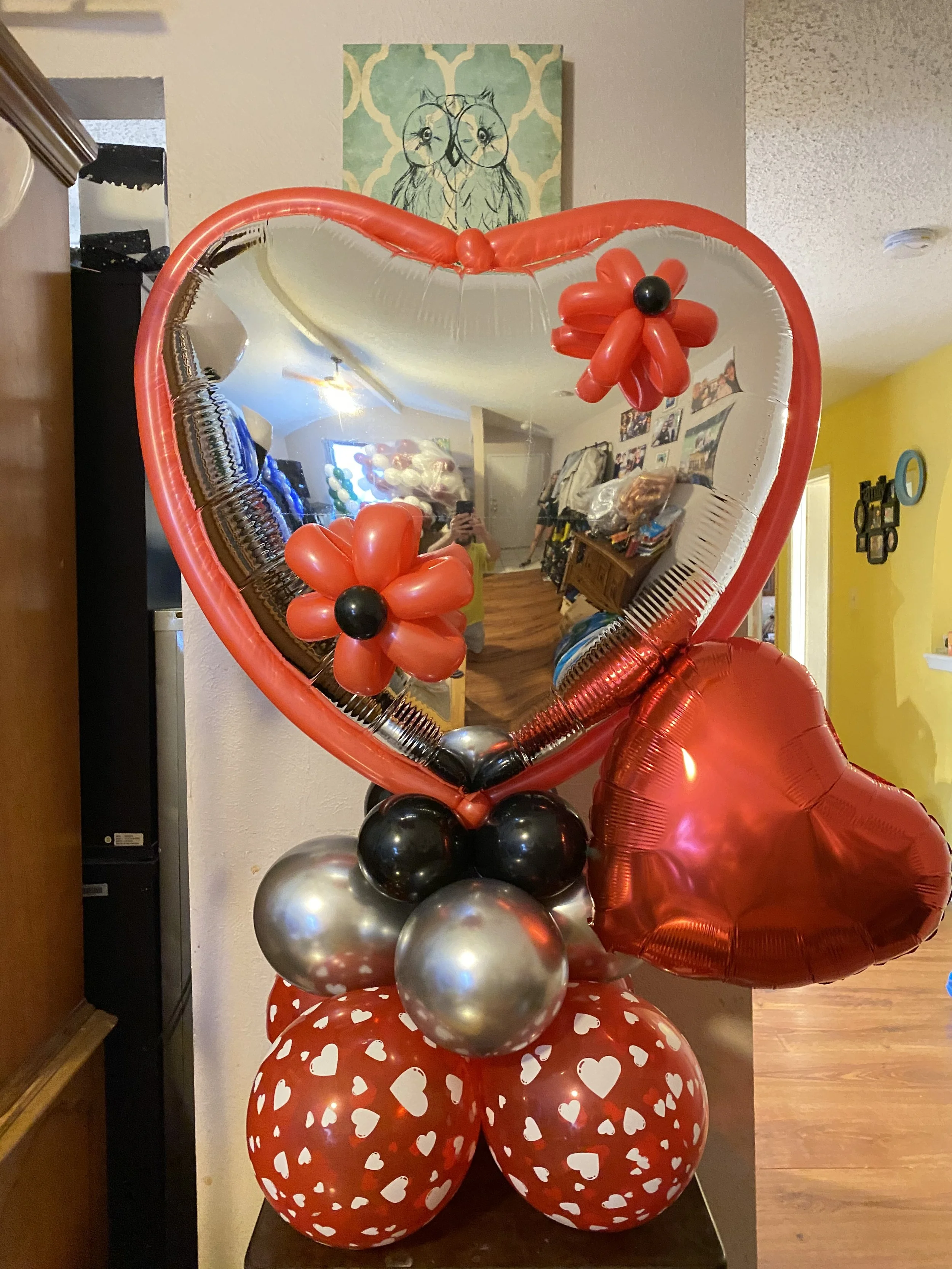 Heart balloons
