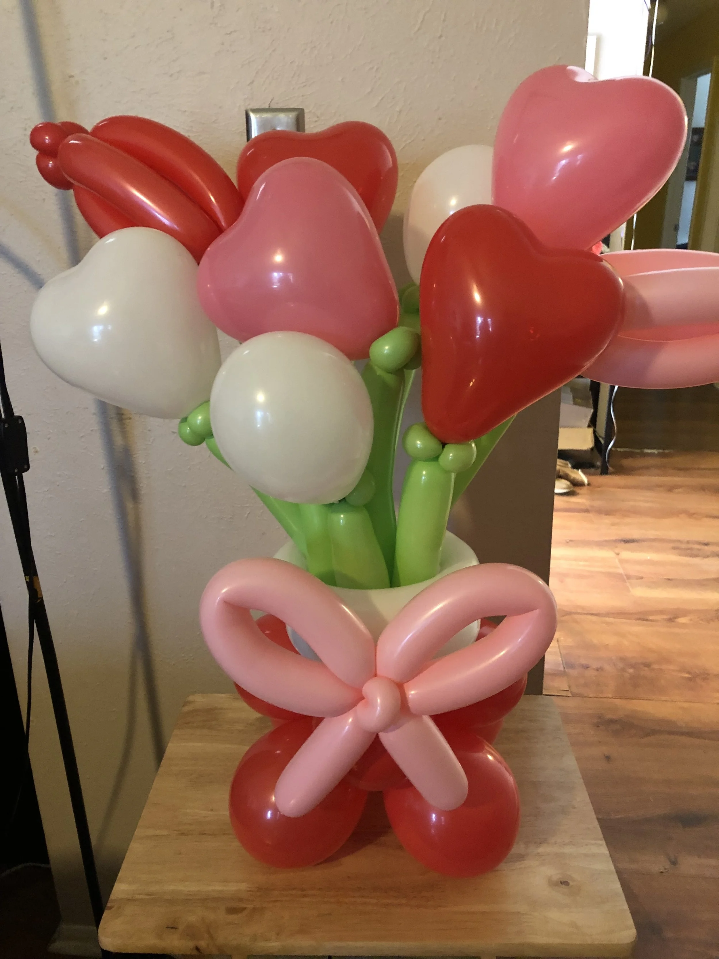 Valentine flower bouquet