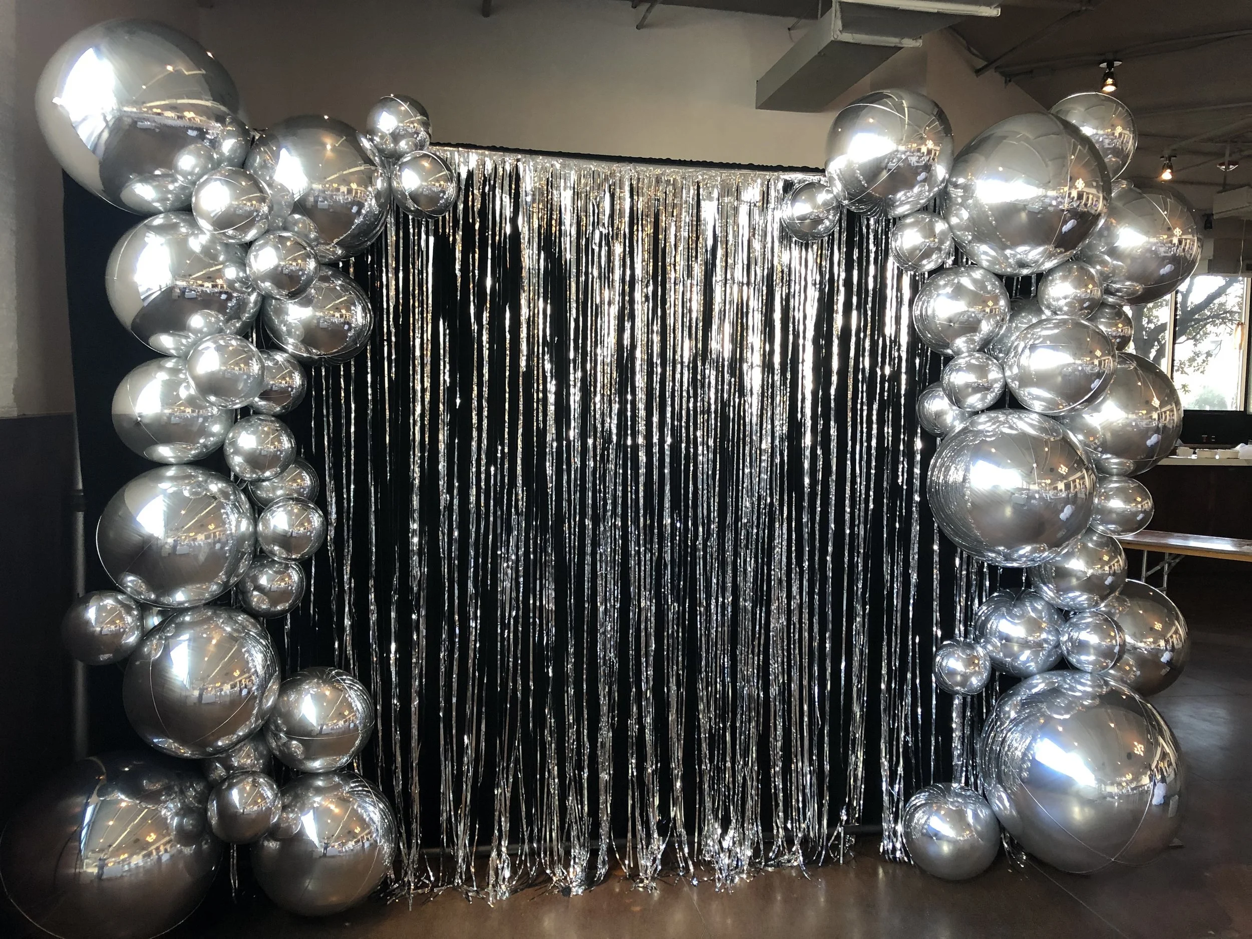 Balloon backdrop Austin