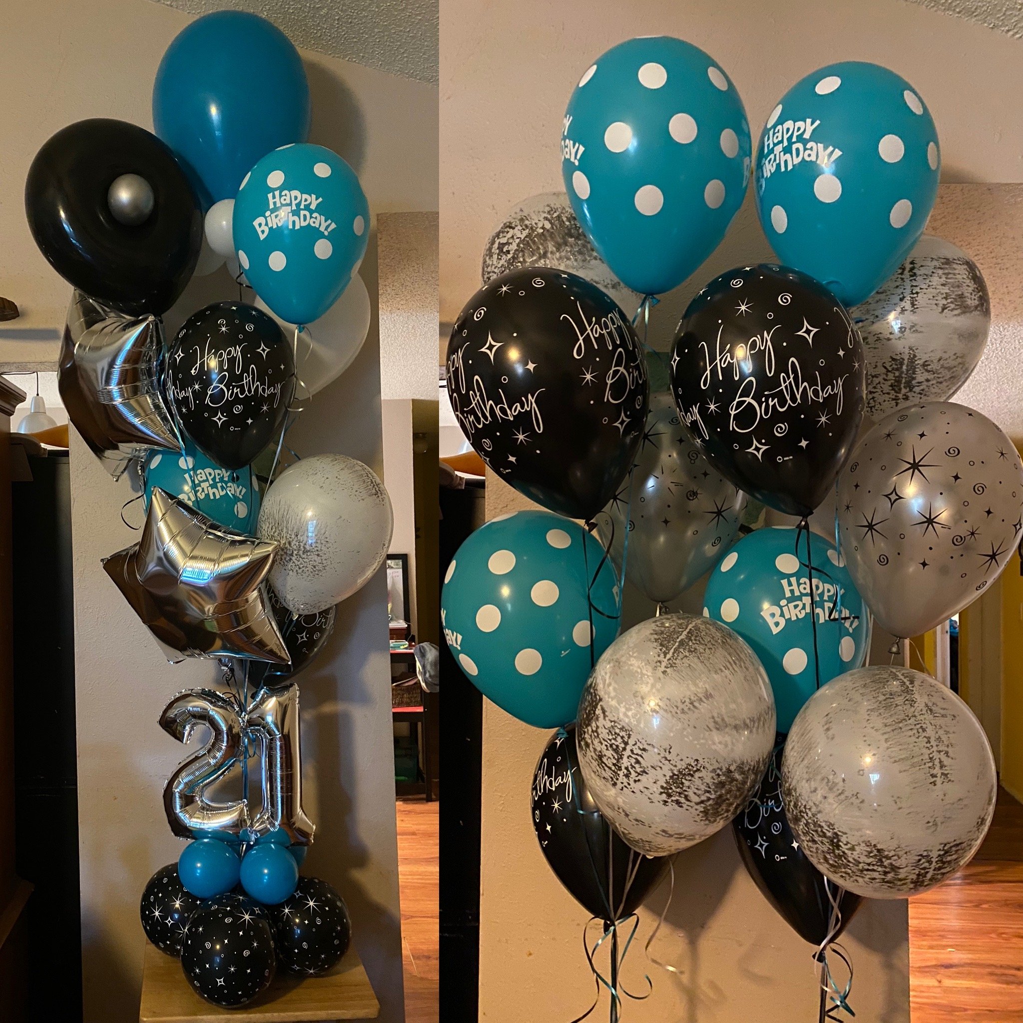 21st Birthday Balloons